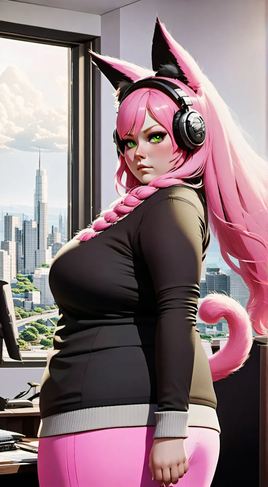 ai character: Basia background