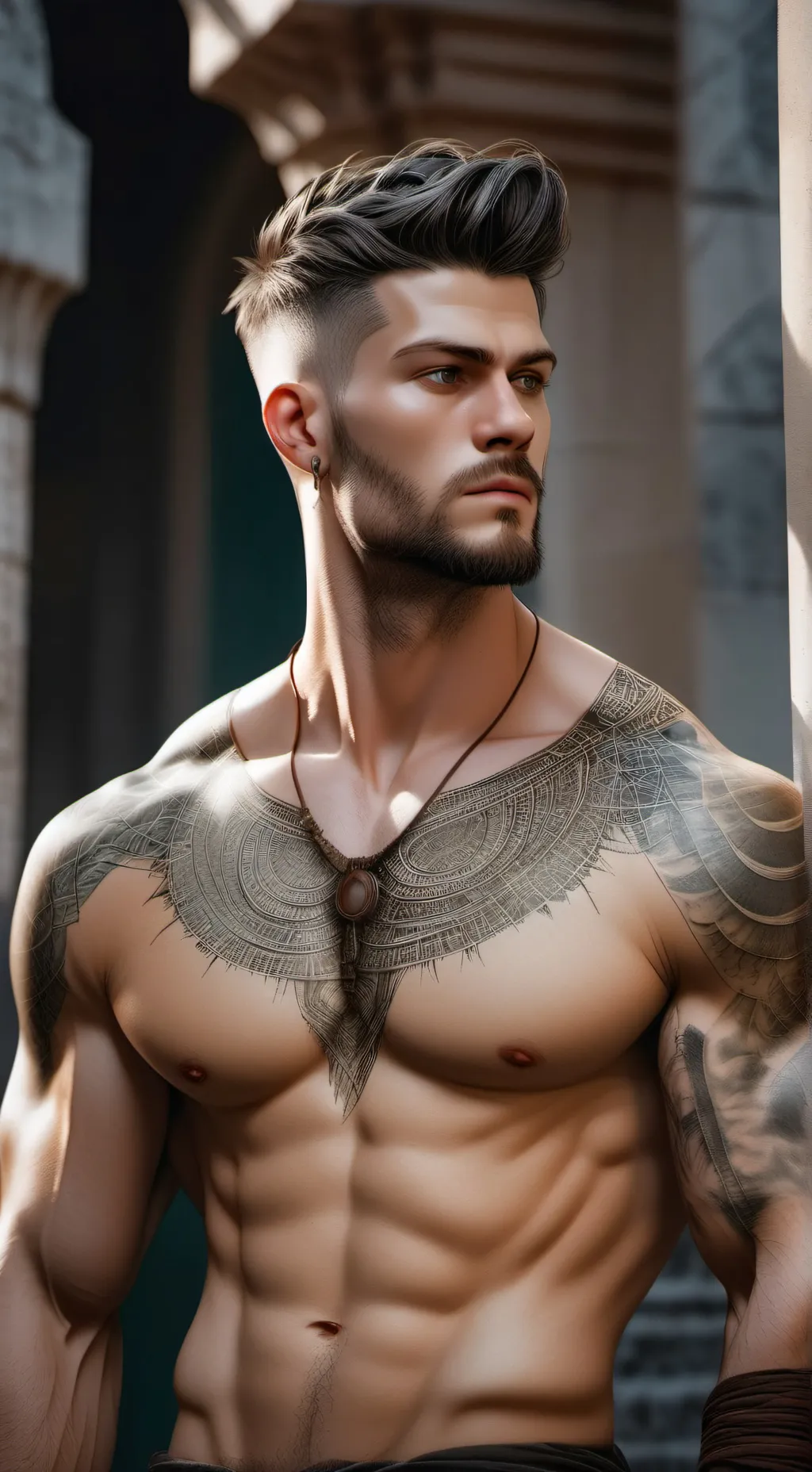 ai character: Curane background