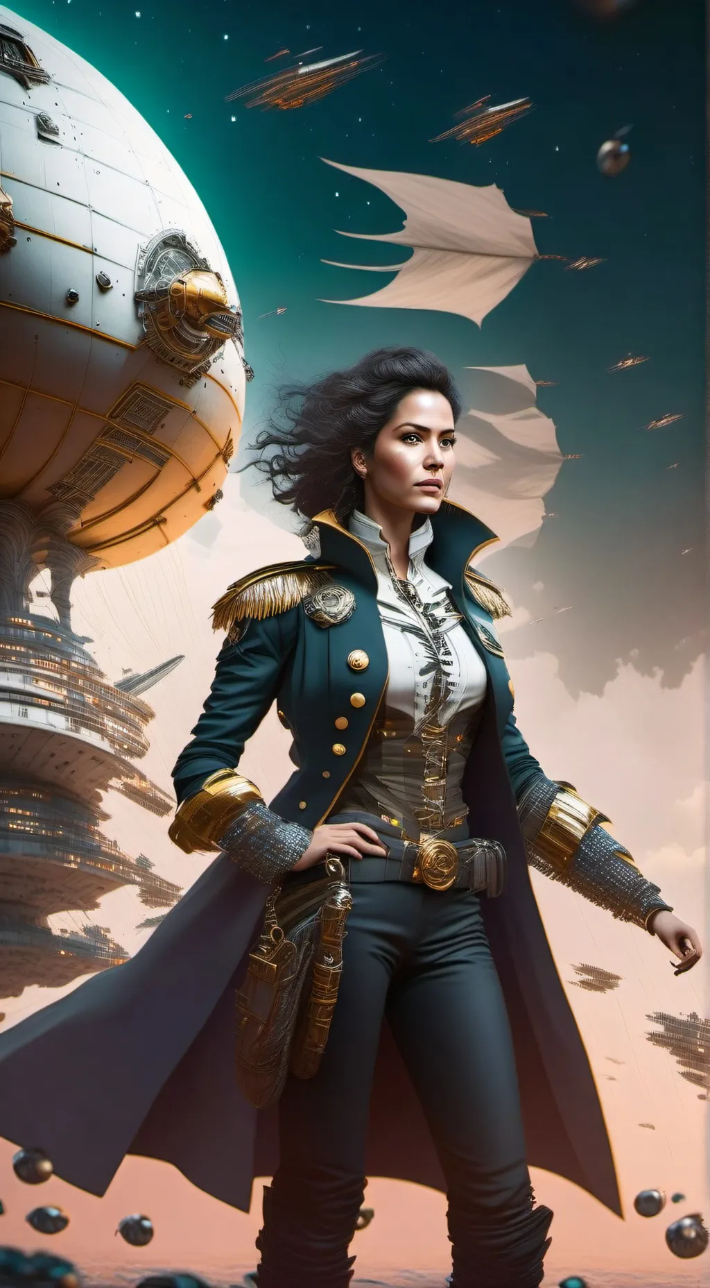 ai character: Starla Sunbeam background
