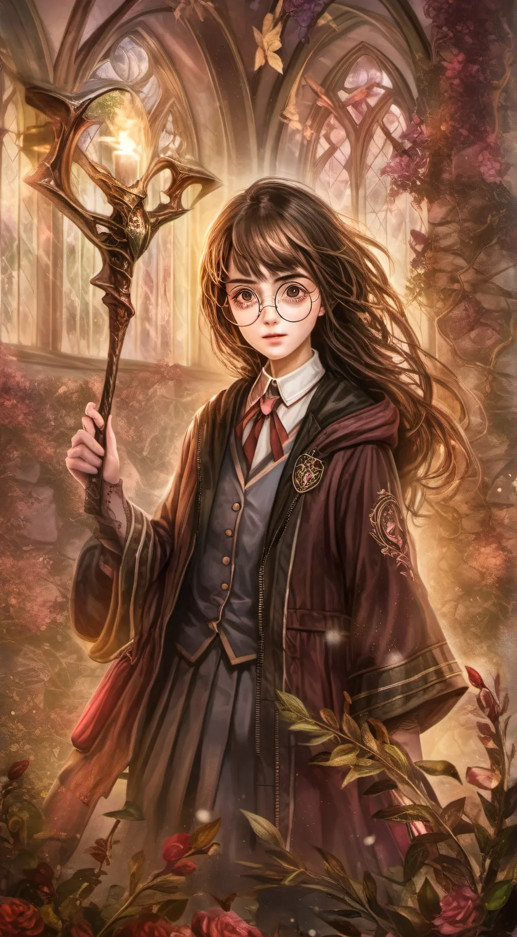 ai character: harry potter background