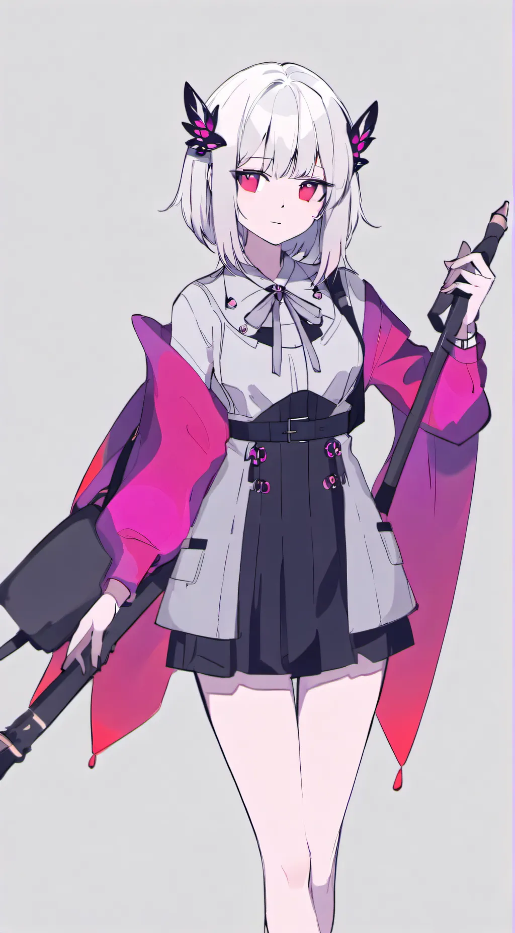 ai character: nice girl background