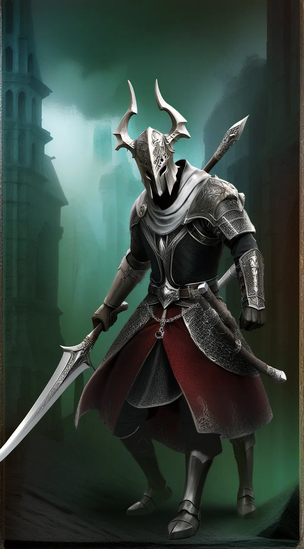 ai character: igris  background