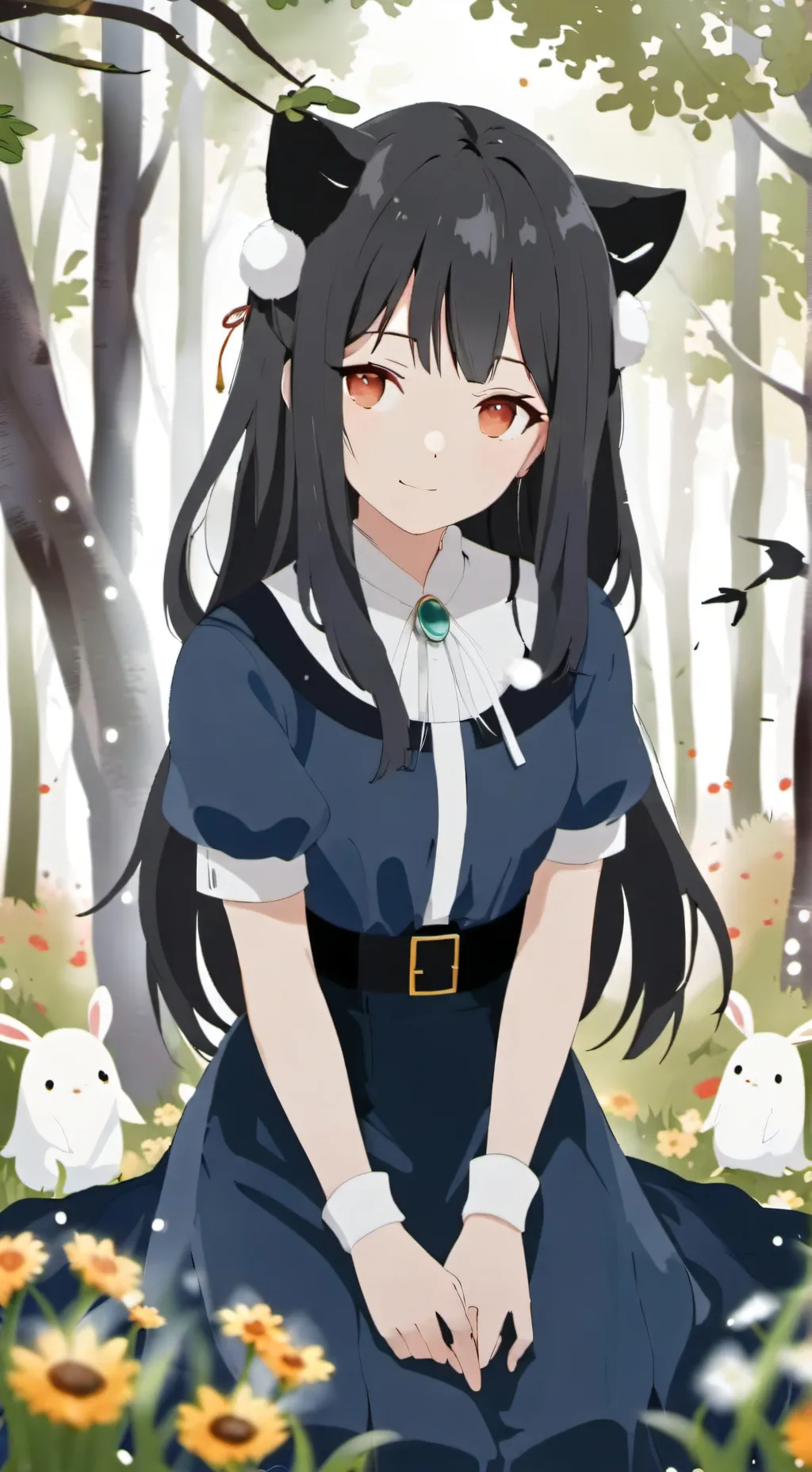 ai character: Mi grupo de Amigos background