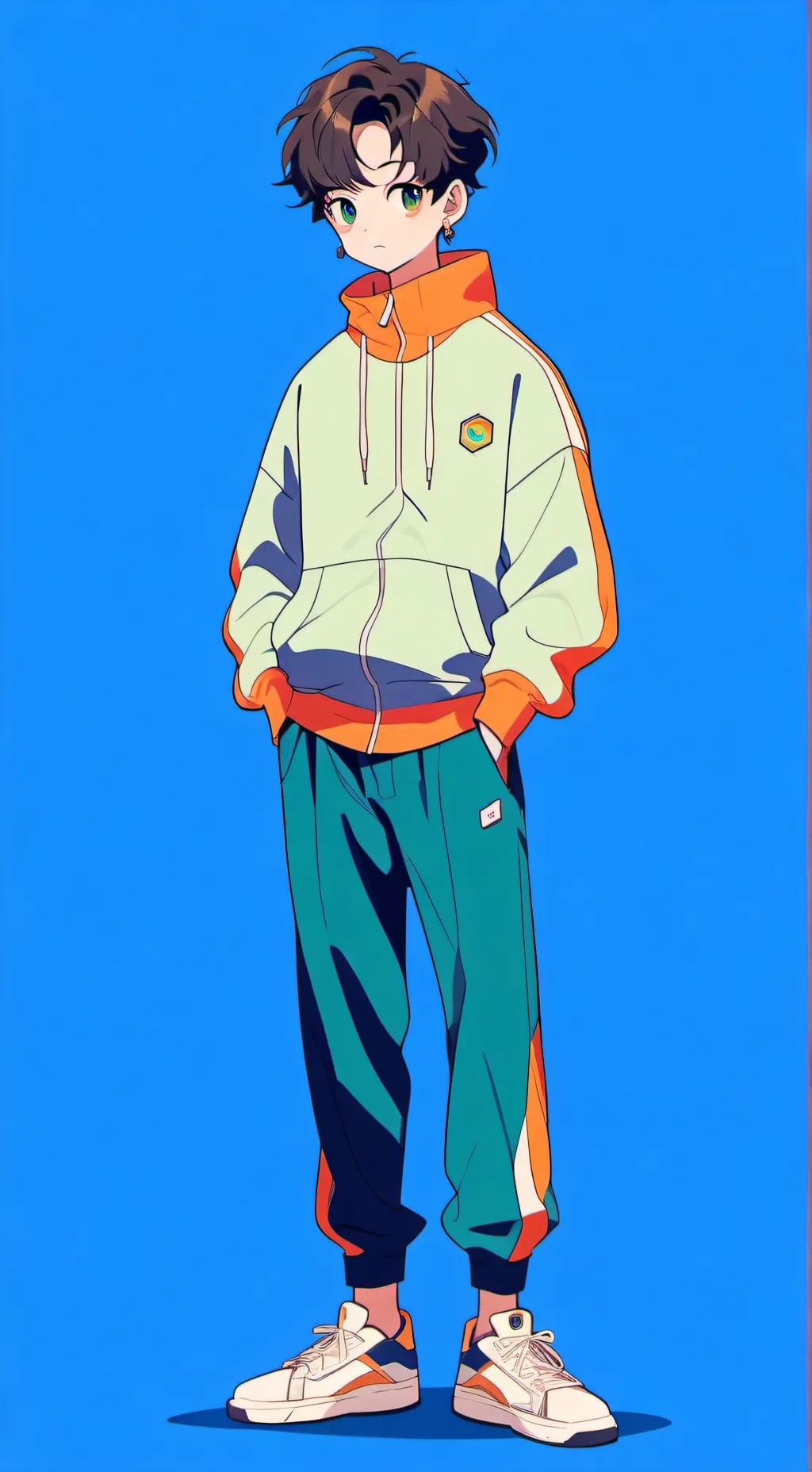 ai character: Loser background