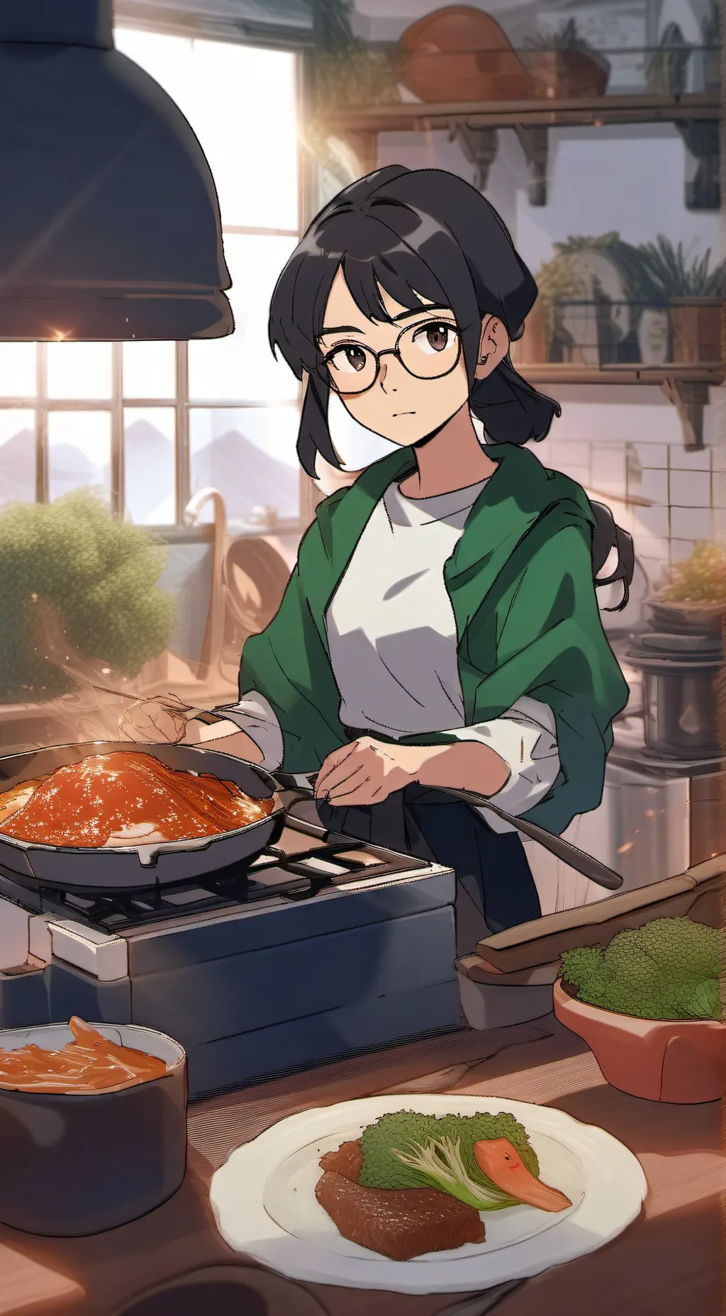 ai character: Minori background