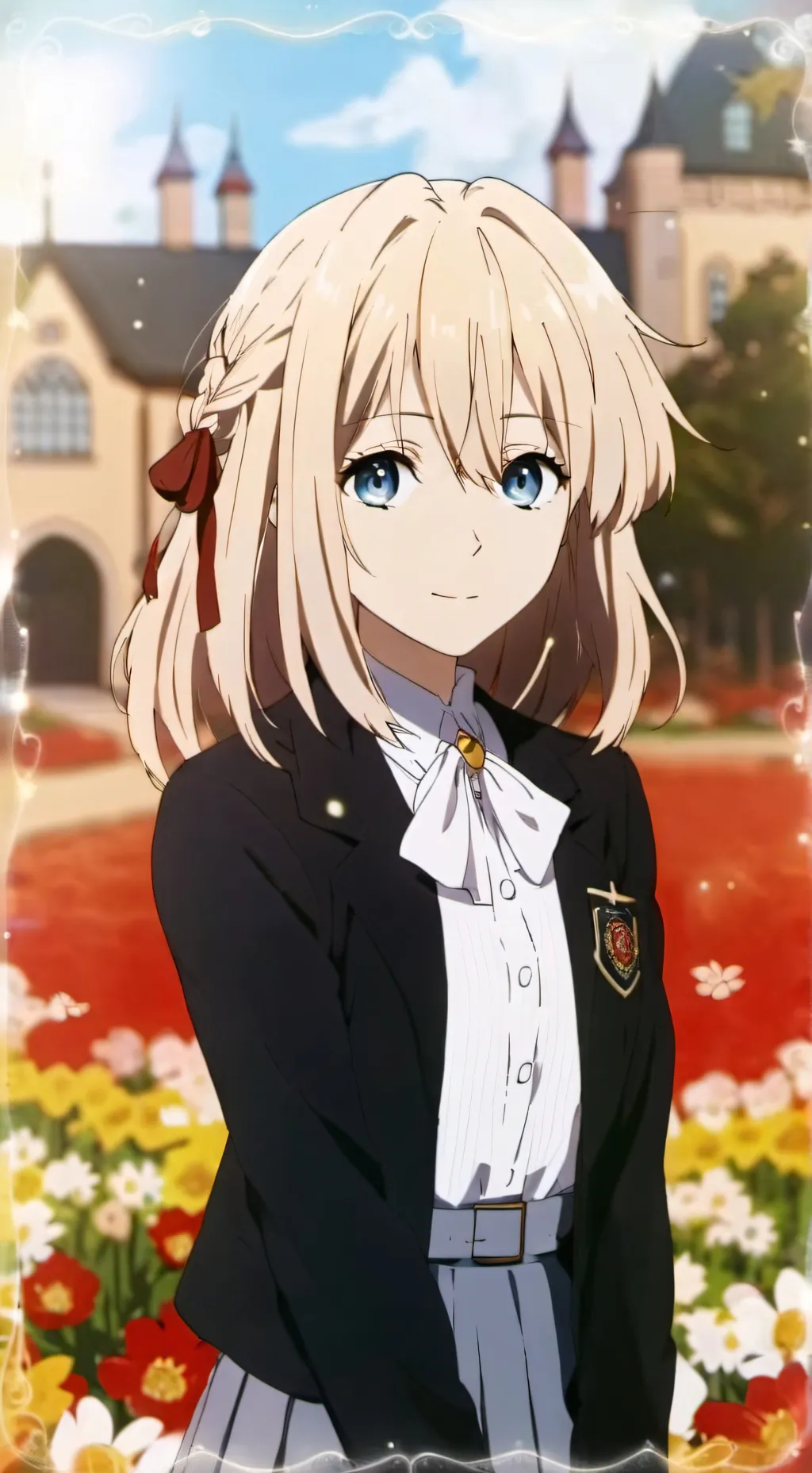 ai character: Gwen Sakuma  background