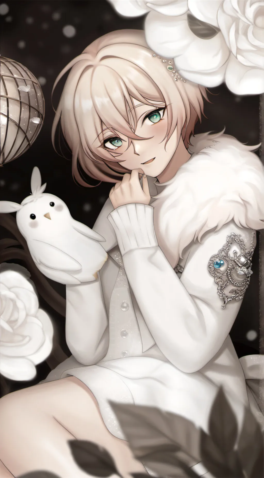 ai character: Noel background