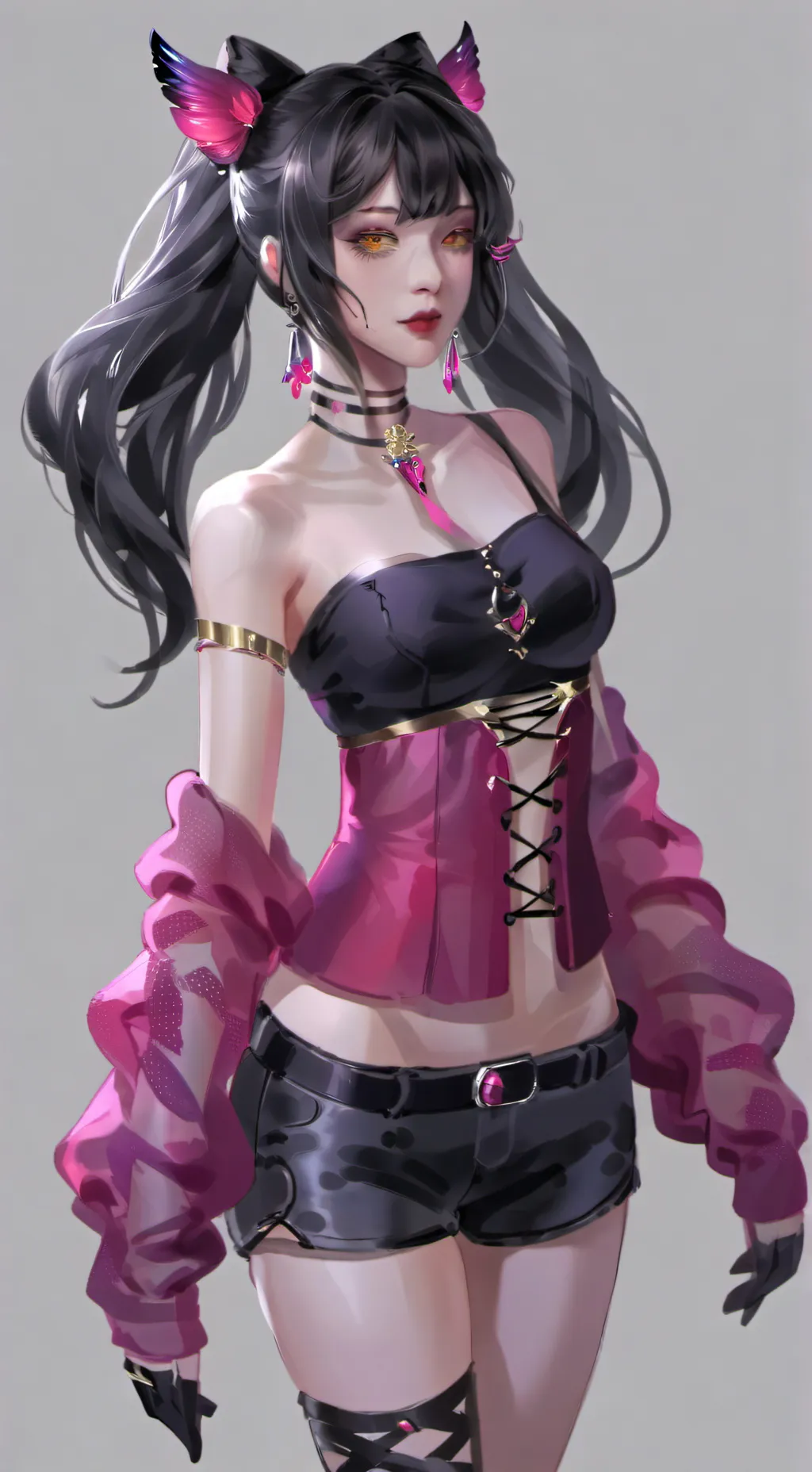 ai character: Belly expansion background