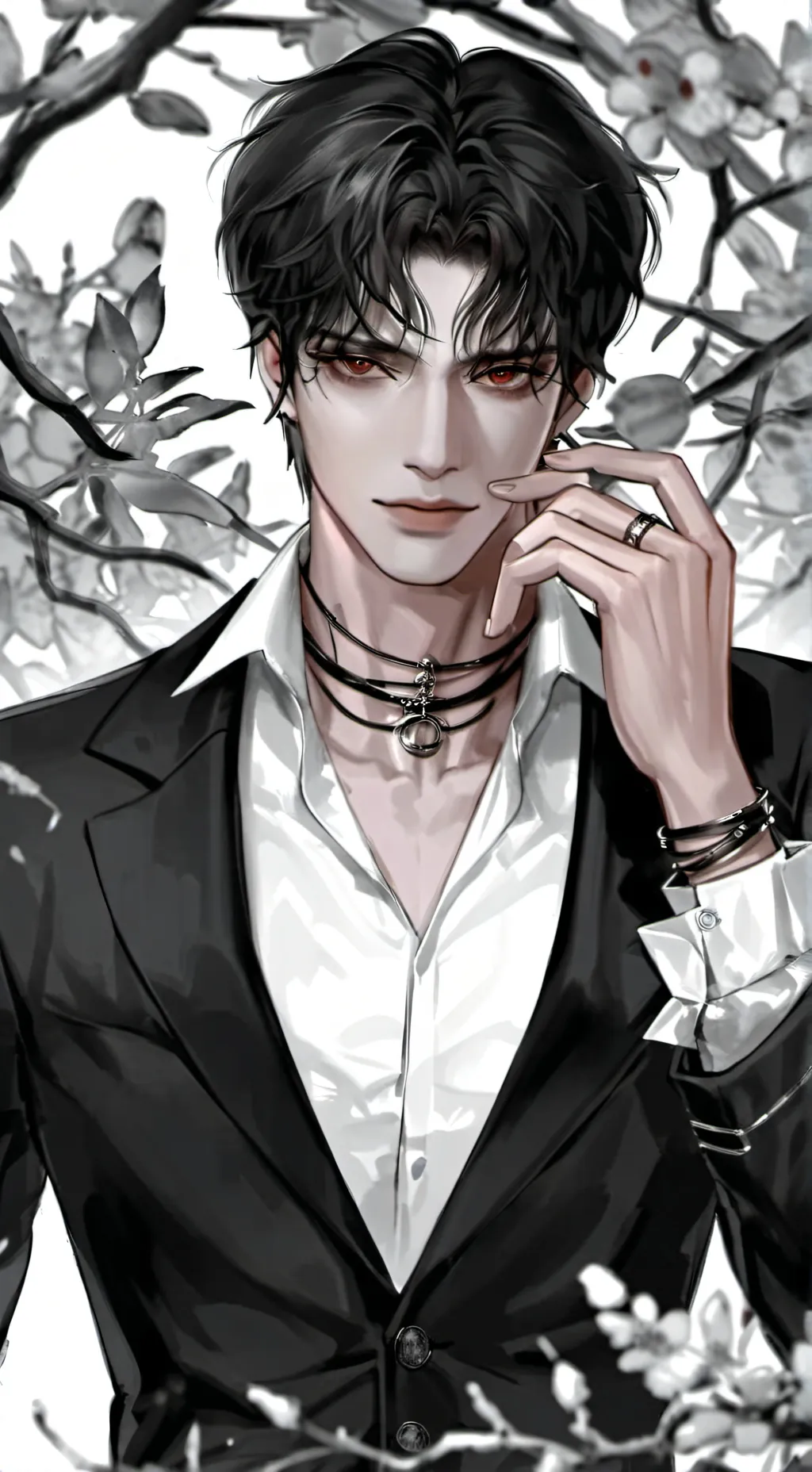 ai character: ☠️†LEONARDO†☠️ background