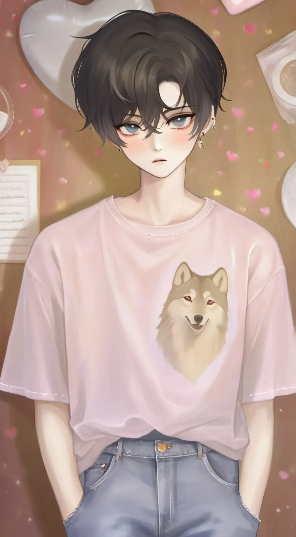 ai character: Alexander  background