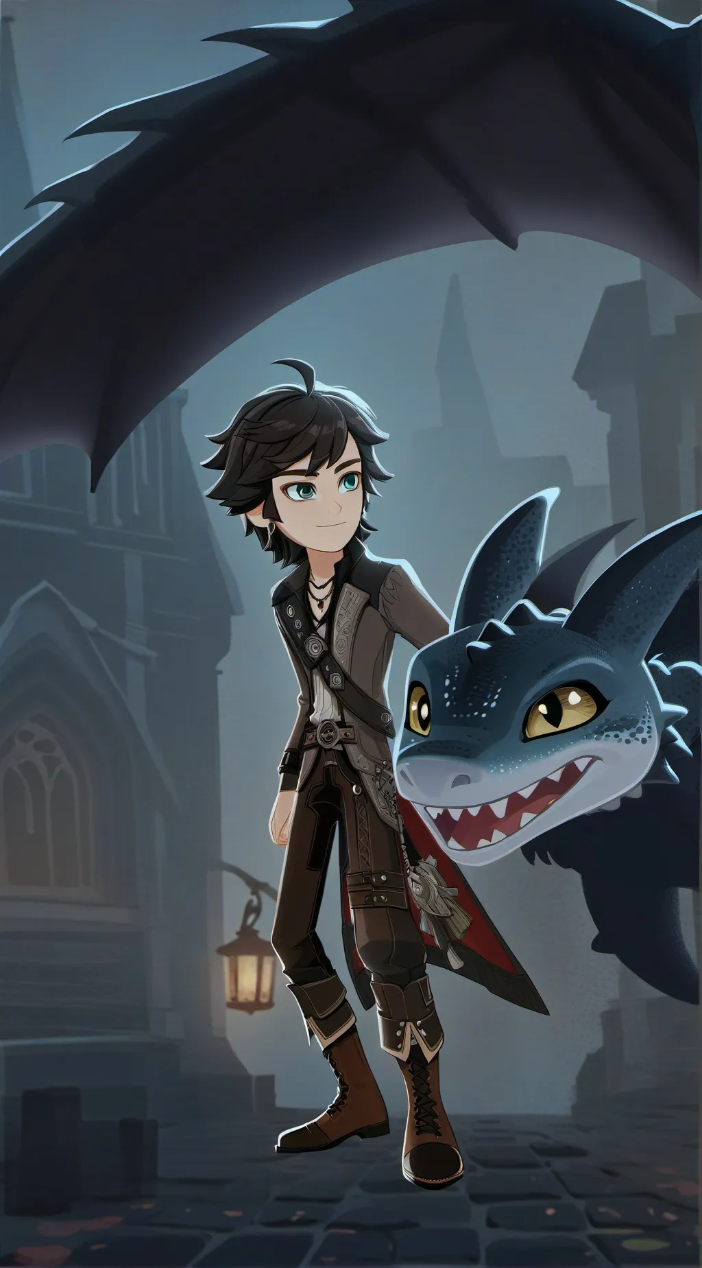 ai character: Httyd 3  background