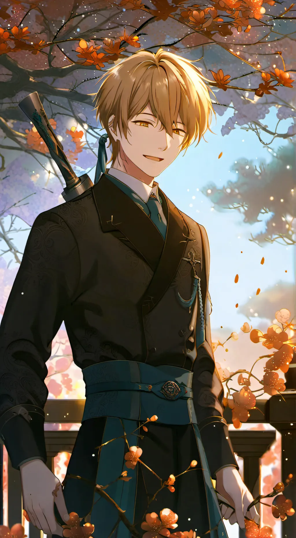 ai character: Nik  background