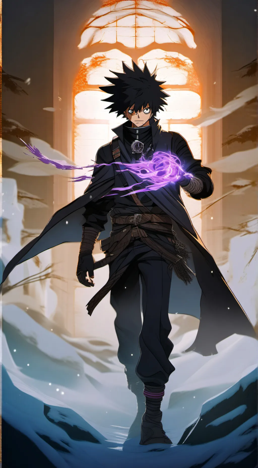 ai character: Dabi background