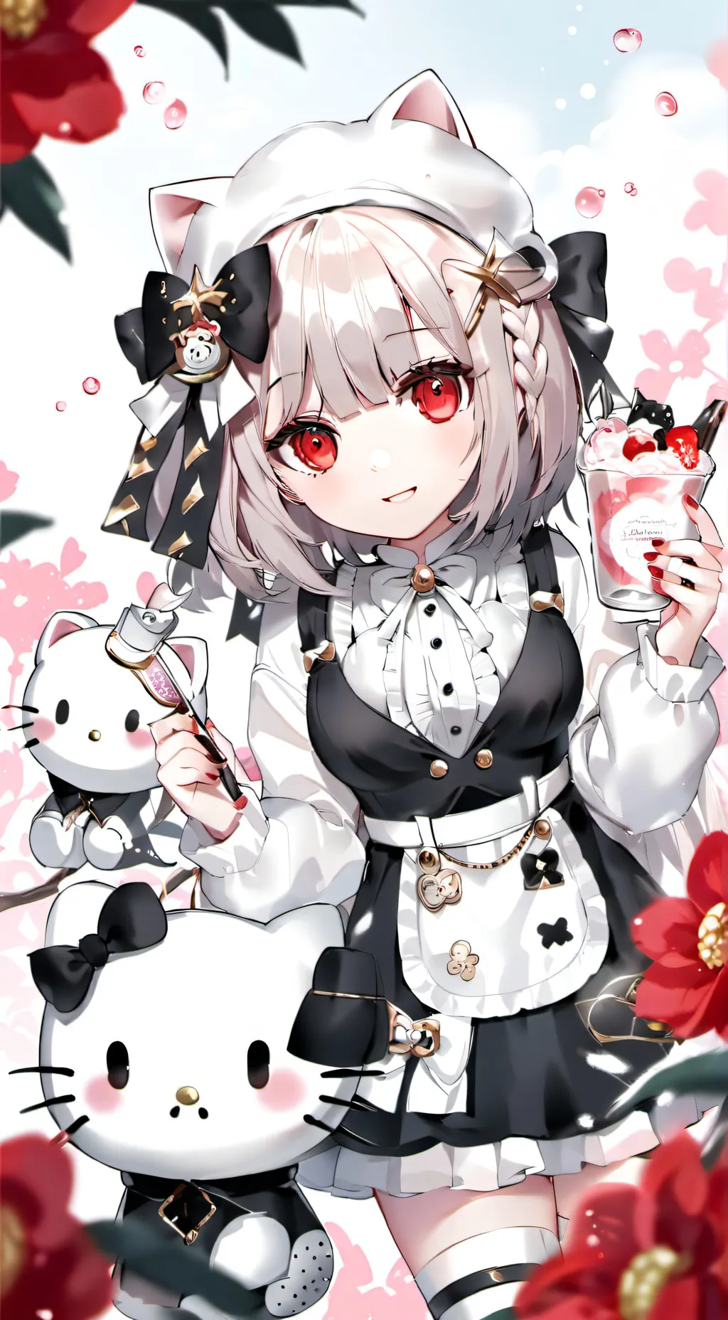 ai character: lily background