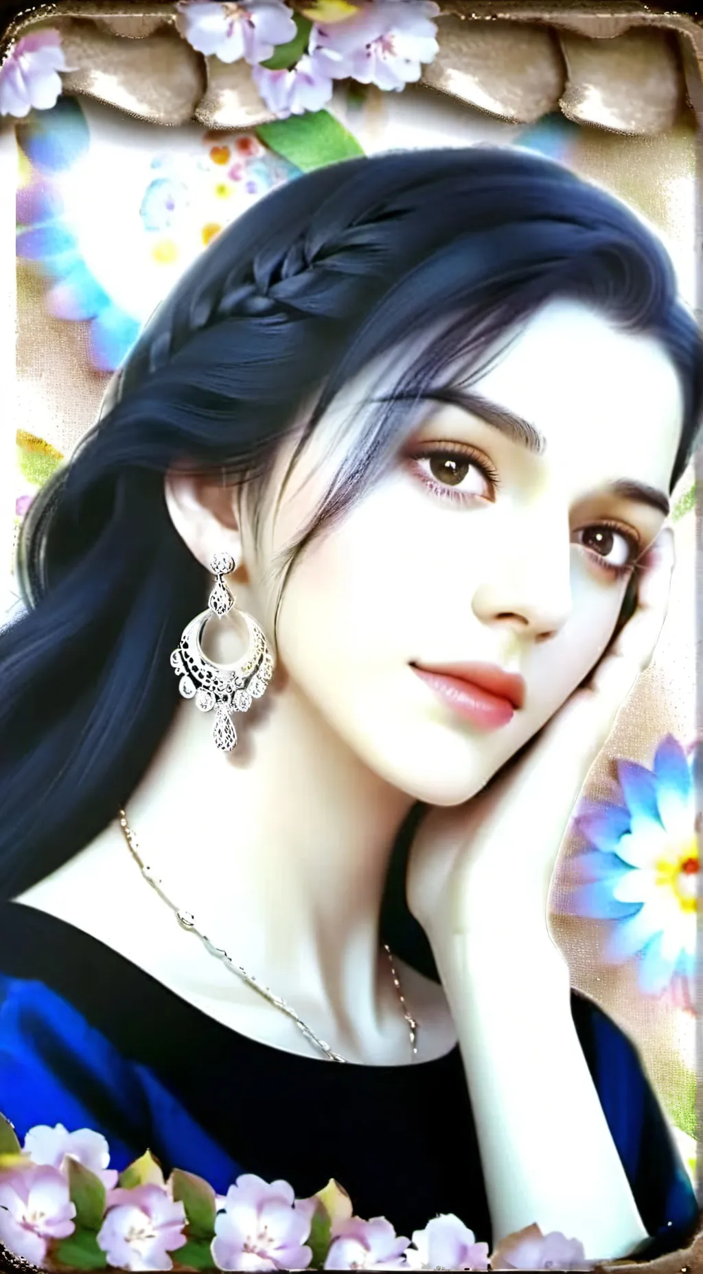 ai character: Ana  background