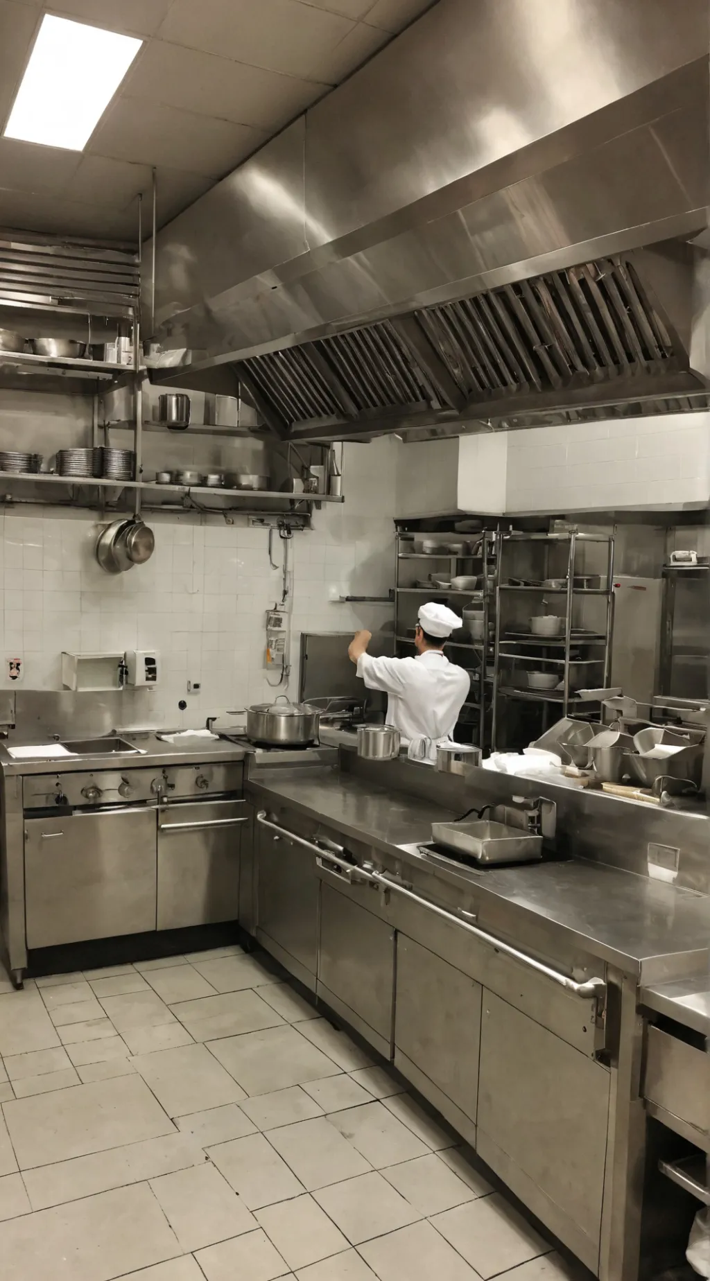 ai character: Chef Paul  background