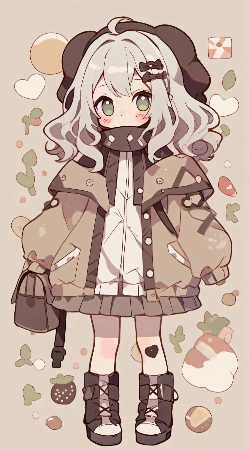 ai character: Luna background