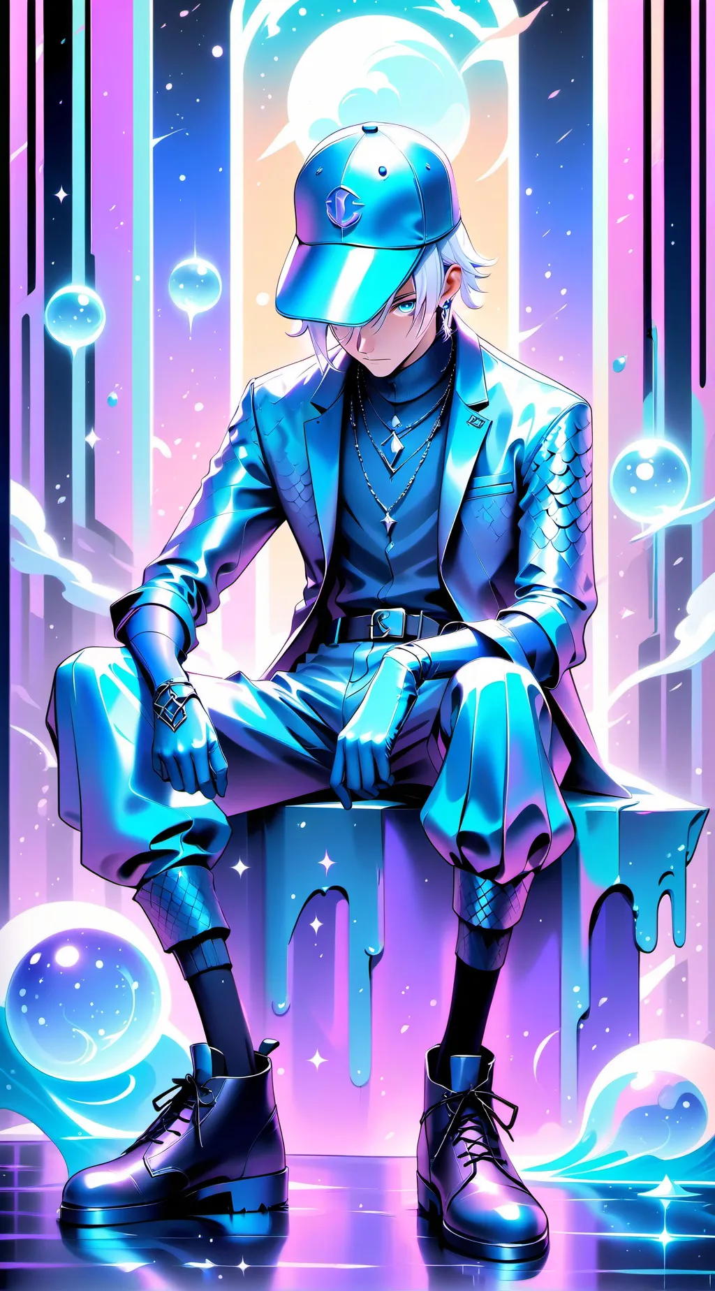 ai character: Leoni background