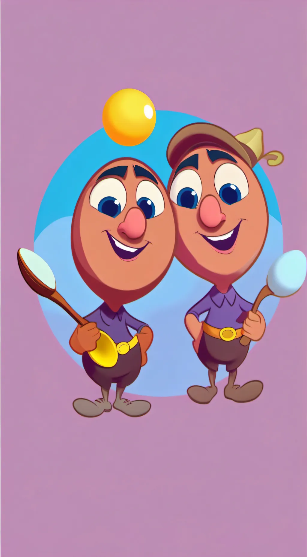 ai character: Timmy and Bob background