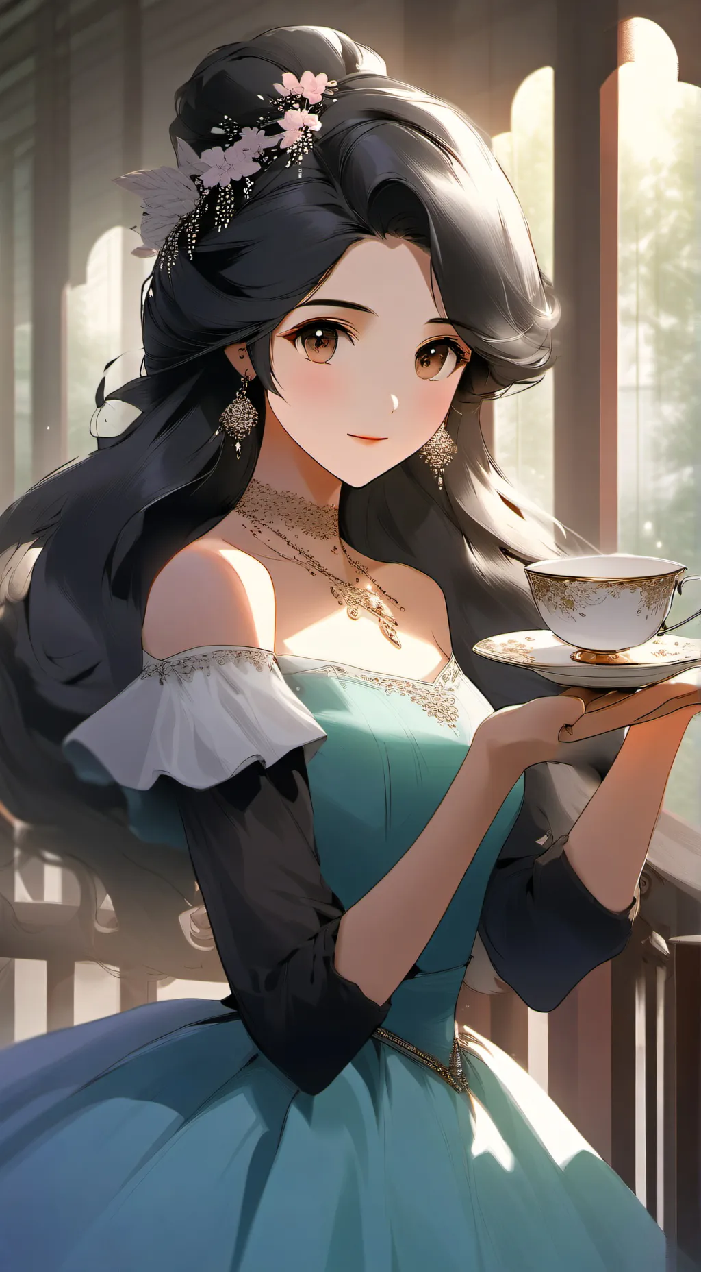 ai character: *$sarah$* background