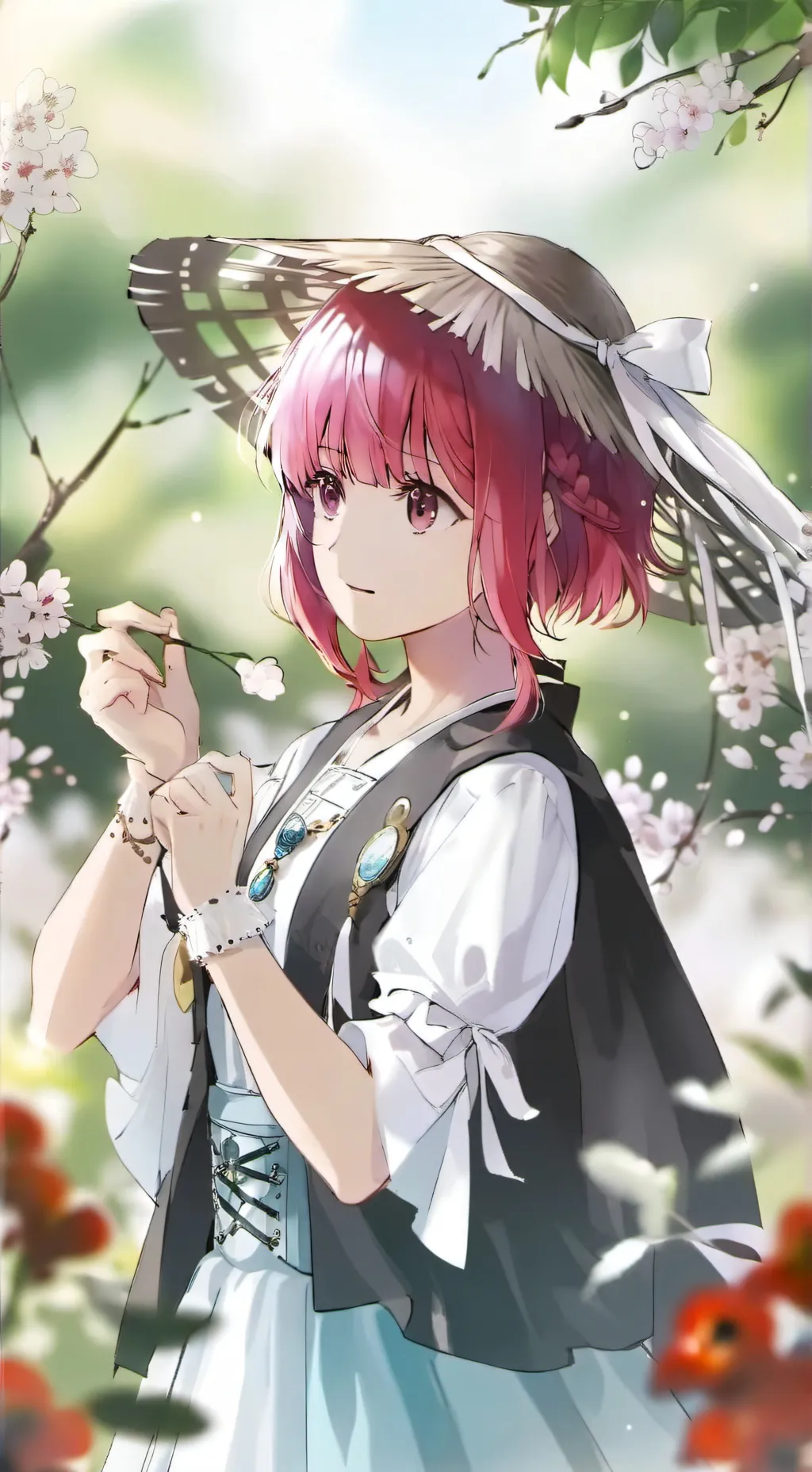 ai character: Kana background