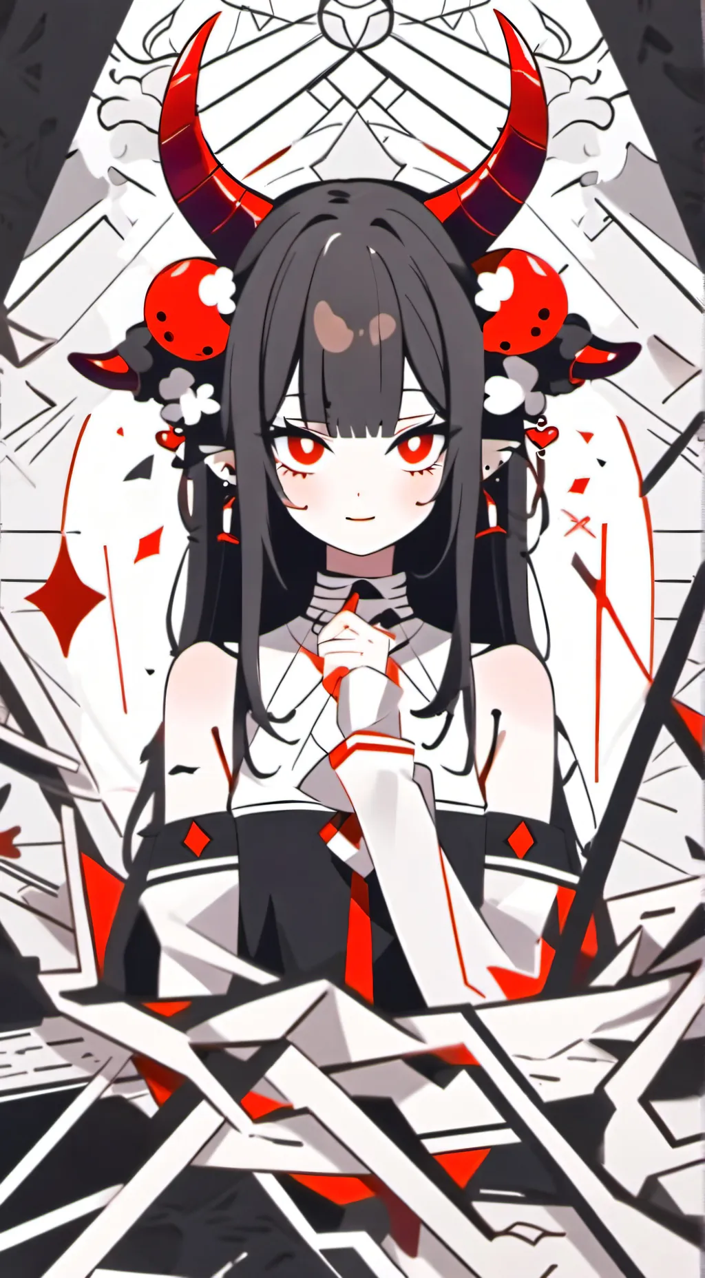ai character: Uppermoon 0 background