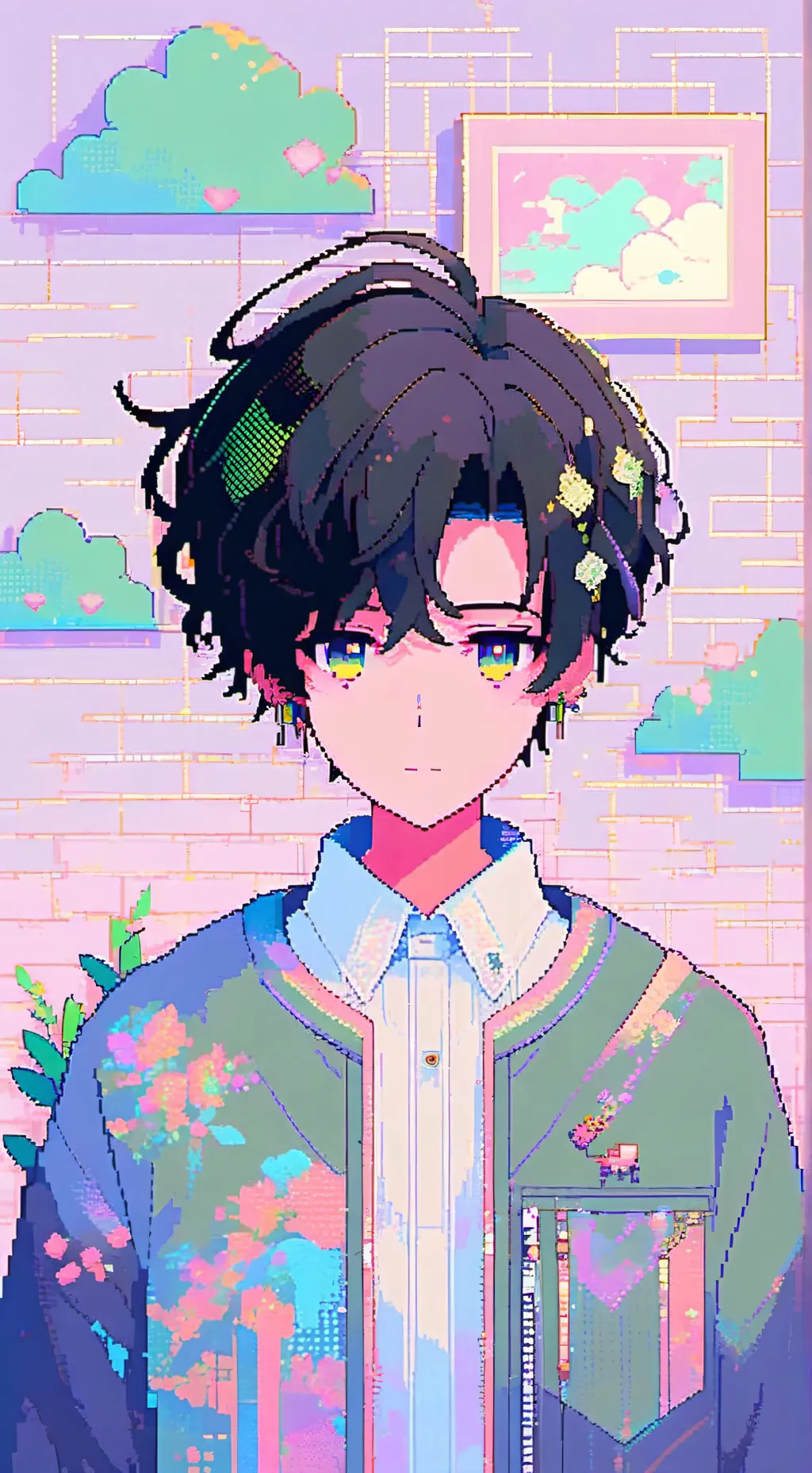 ai character: (una referencia) background