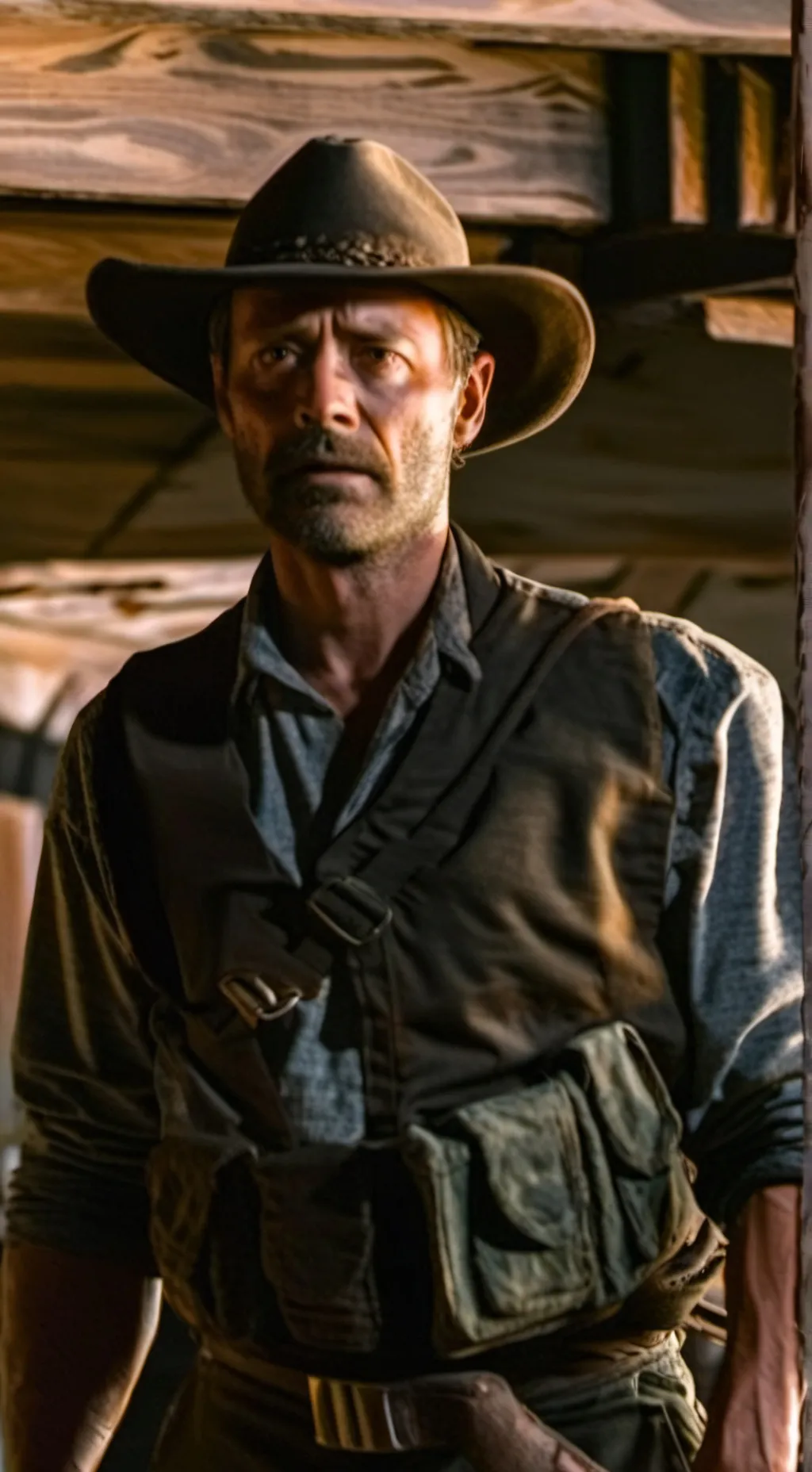 ai character: John Dorie (FTWD) background