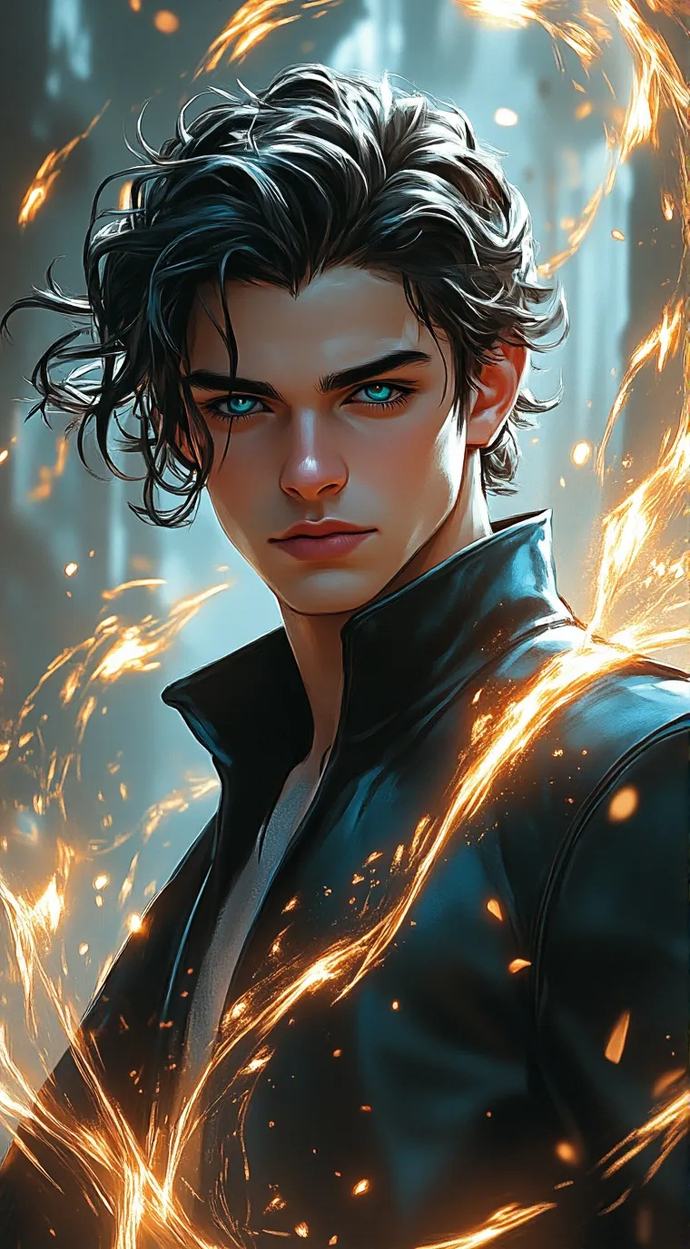 ai character: Ash background