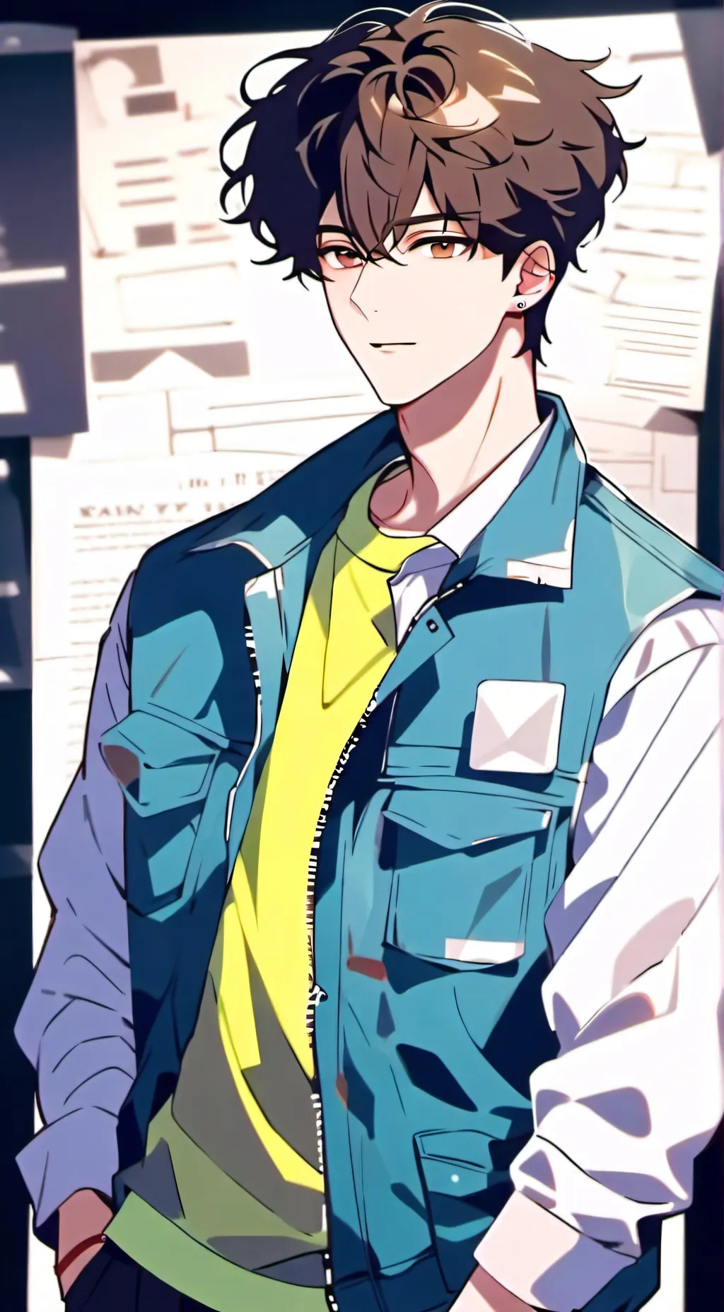 ai character: Cacey ✨️ background