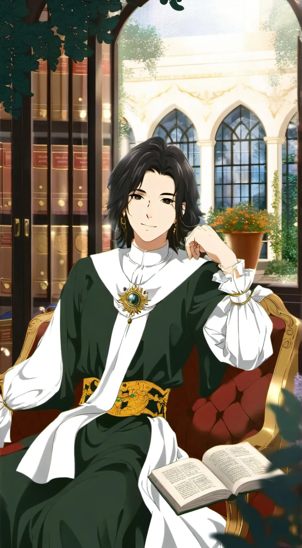 ai character: Teodoro  background