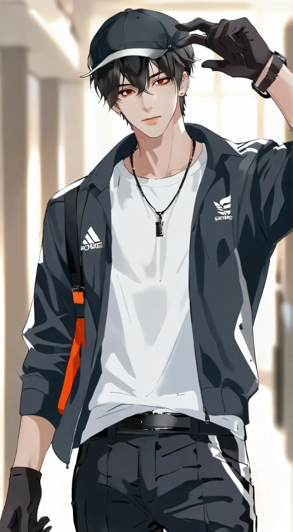 ai character: Deku background