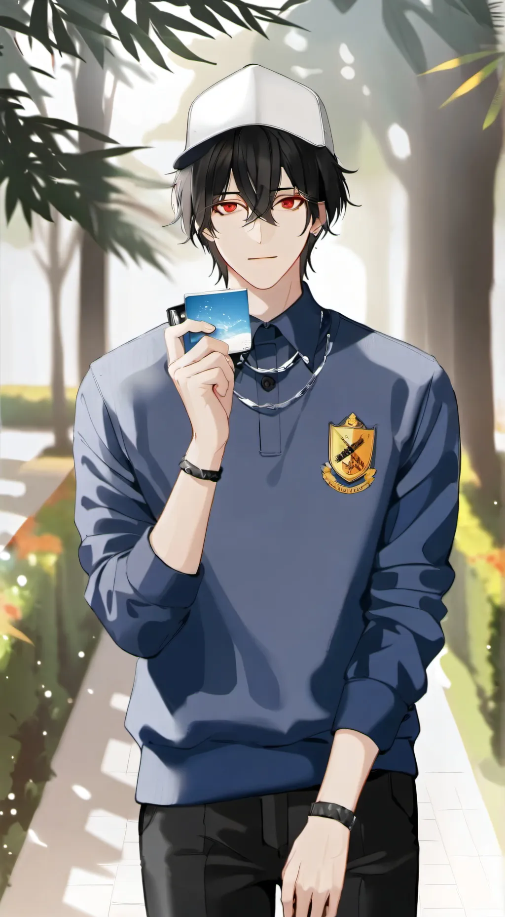 ai character: Alex y Pablo  background
