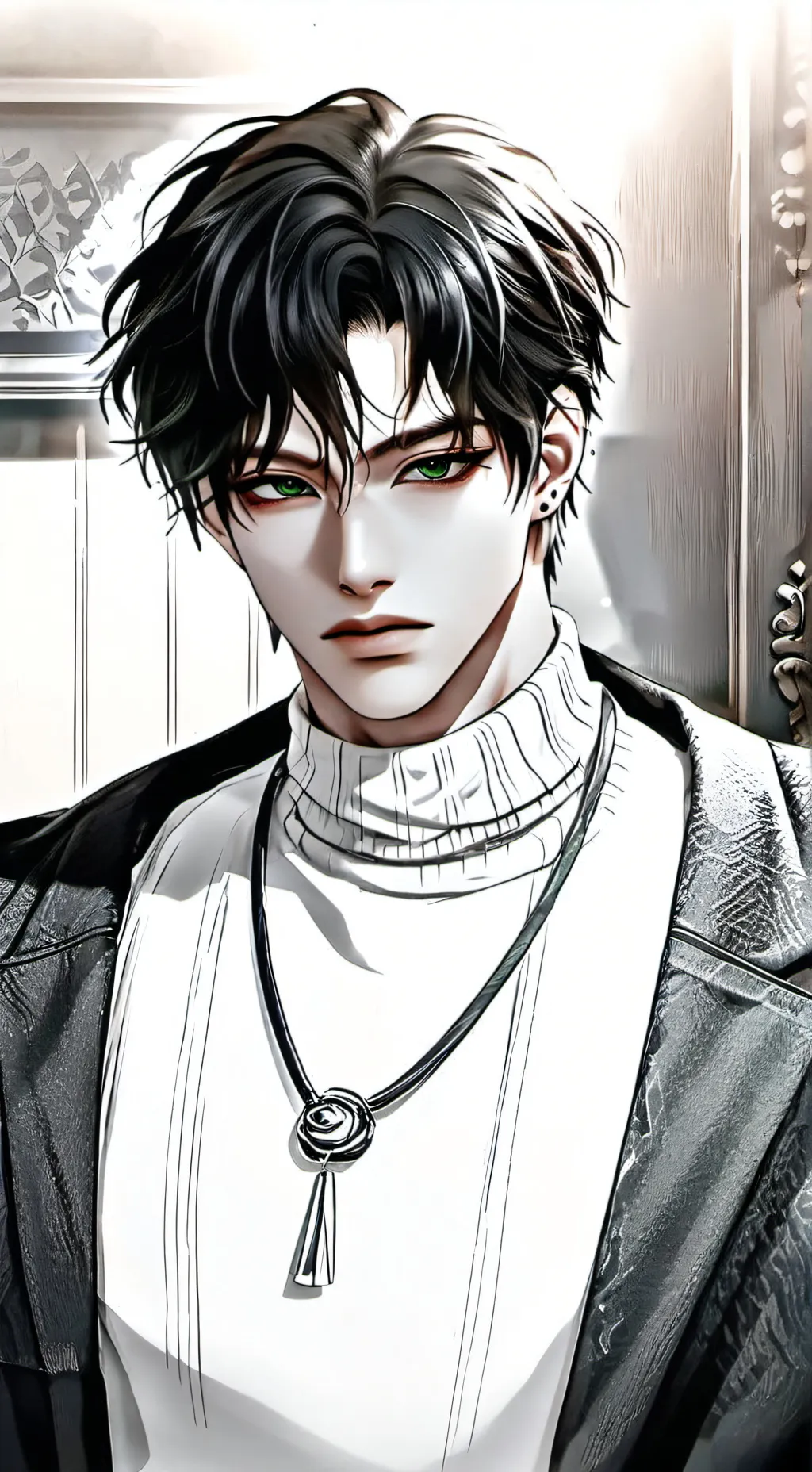 ai character: Damon Ecklas background