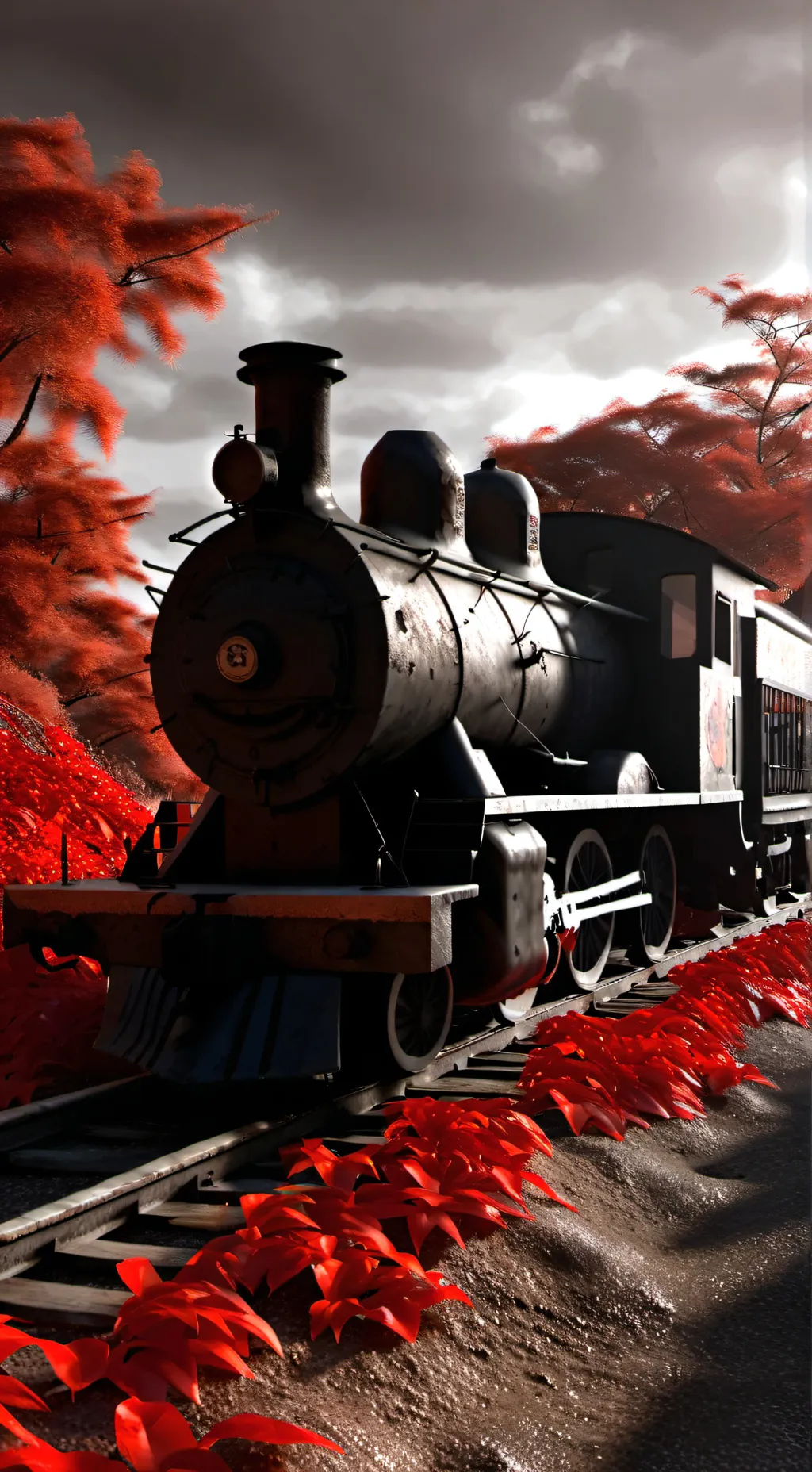 ai character: sprunki dead rails background