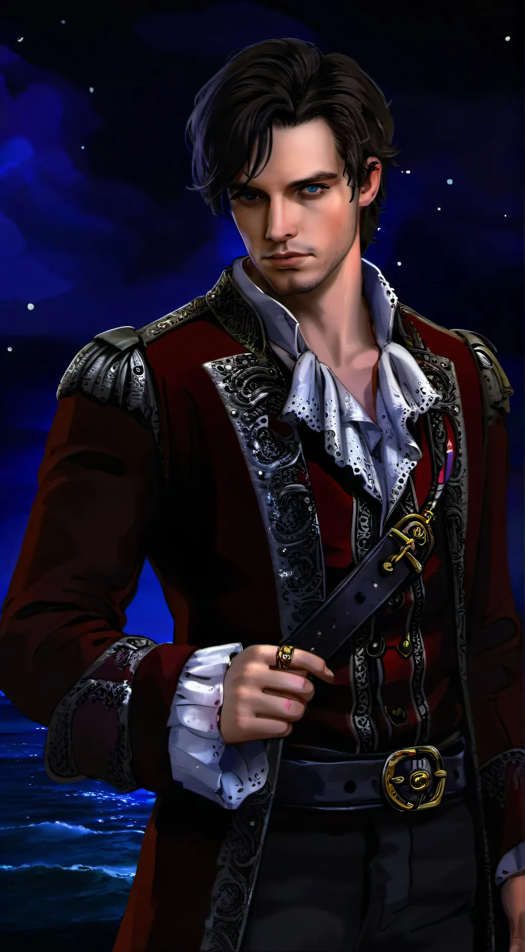ai character: Harry hook background