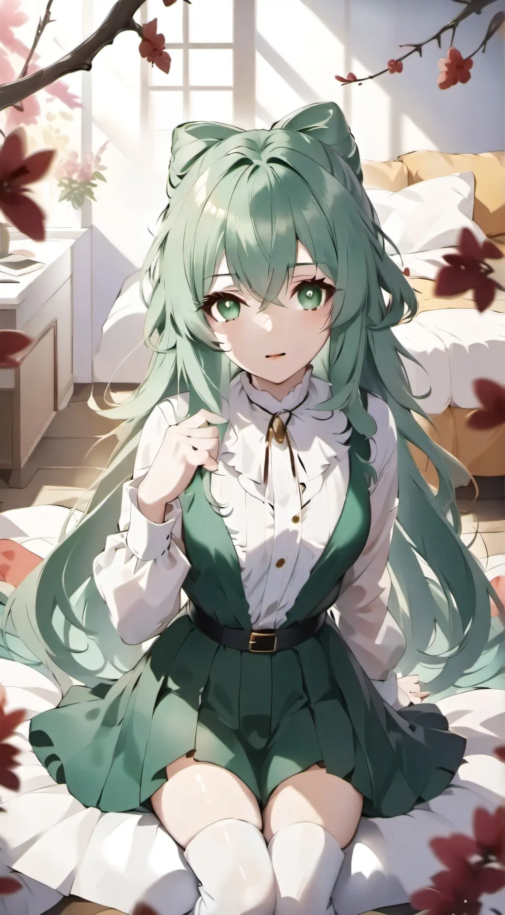 ai character: incho midoriya  background