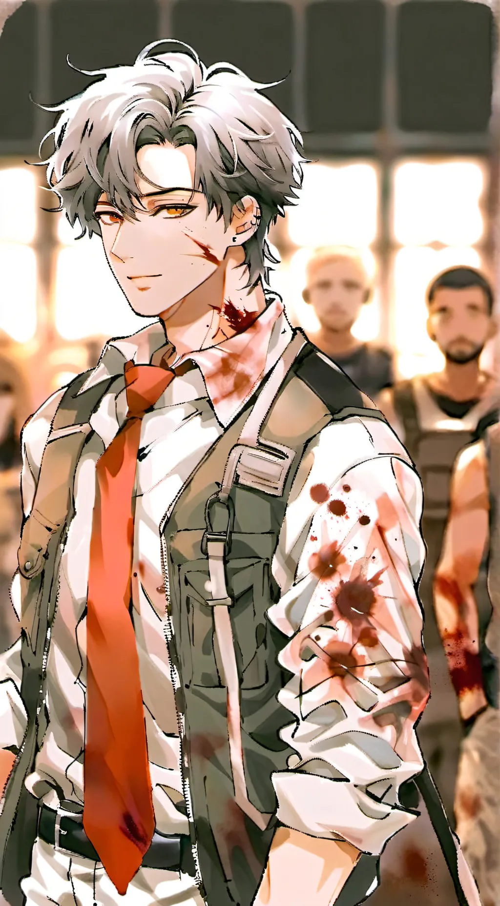 ai character: Echo Ray background