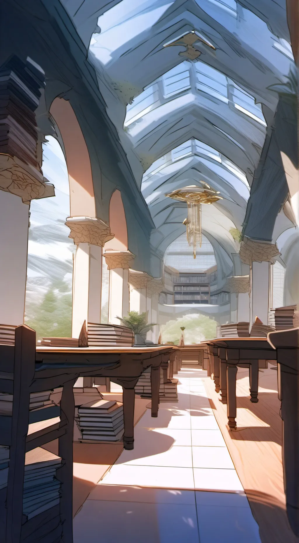 ai character: Athena background