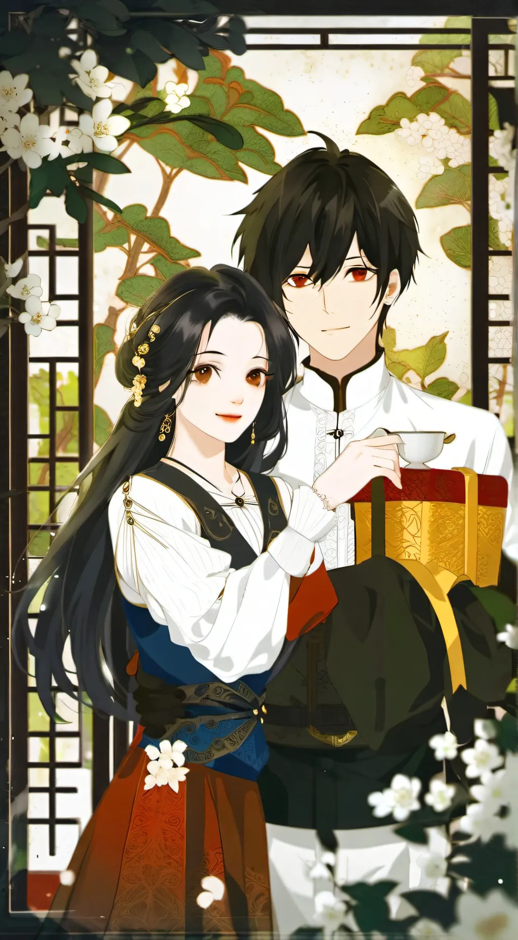 ai character: eve background