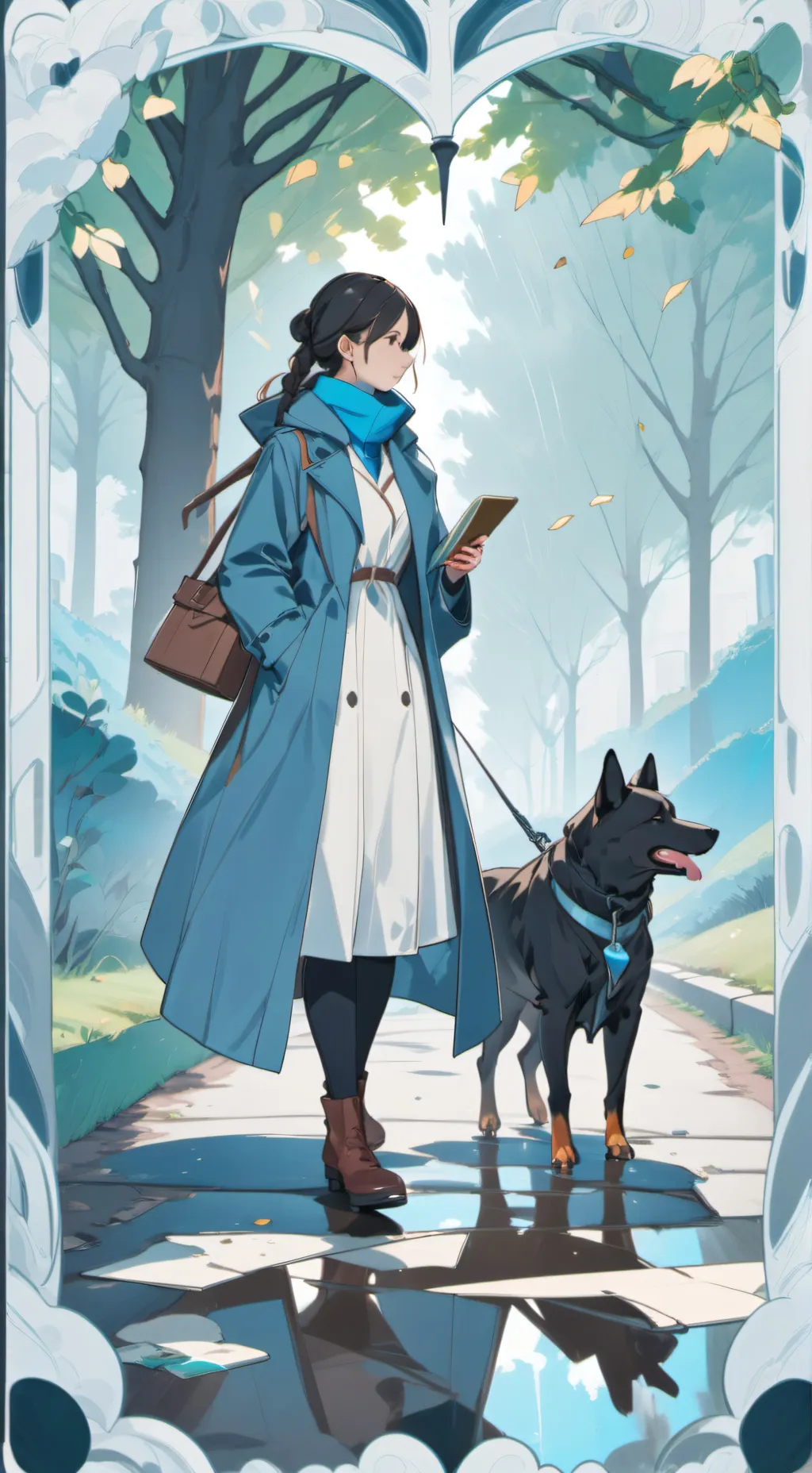 ai character: Don't get annoyed background