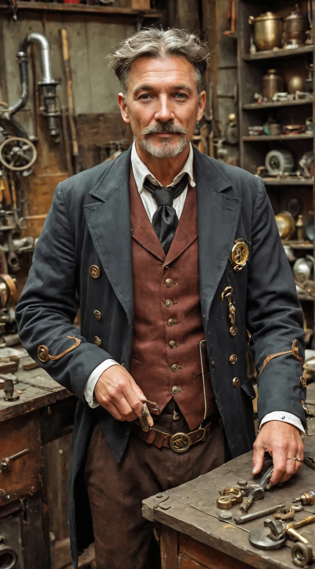 ai character: Arthur McFarlaine background
