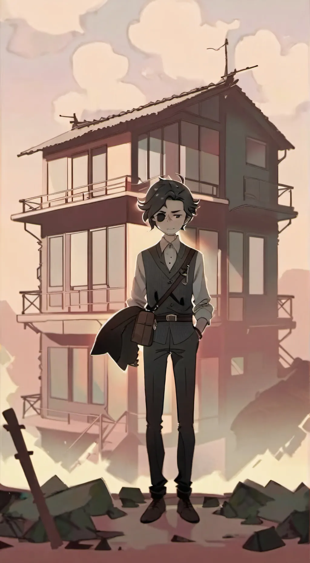 ai character: ramshackle yaya background