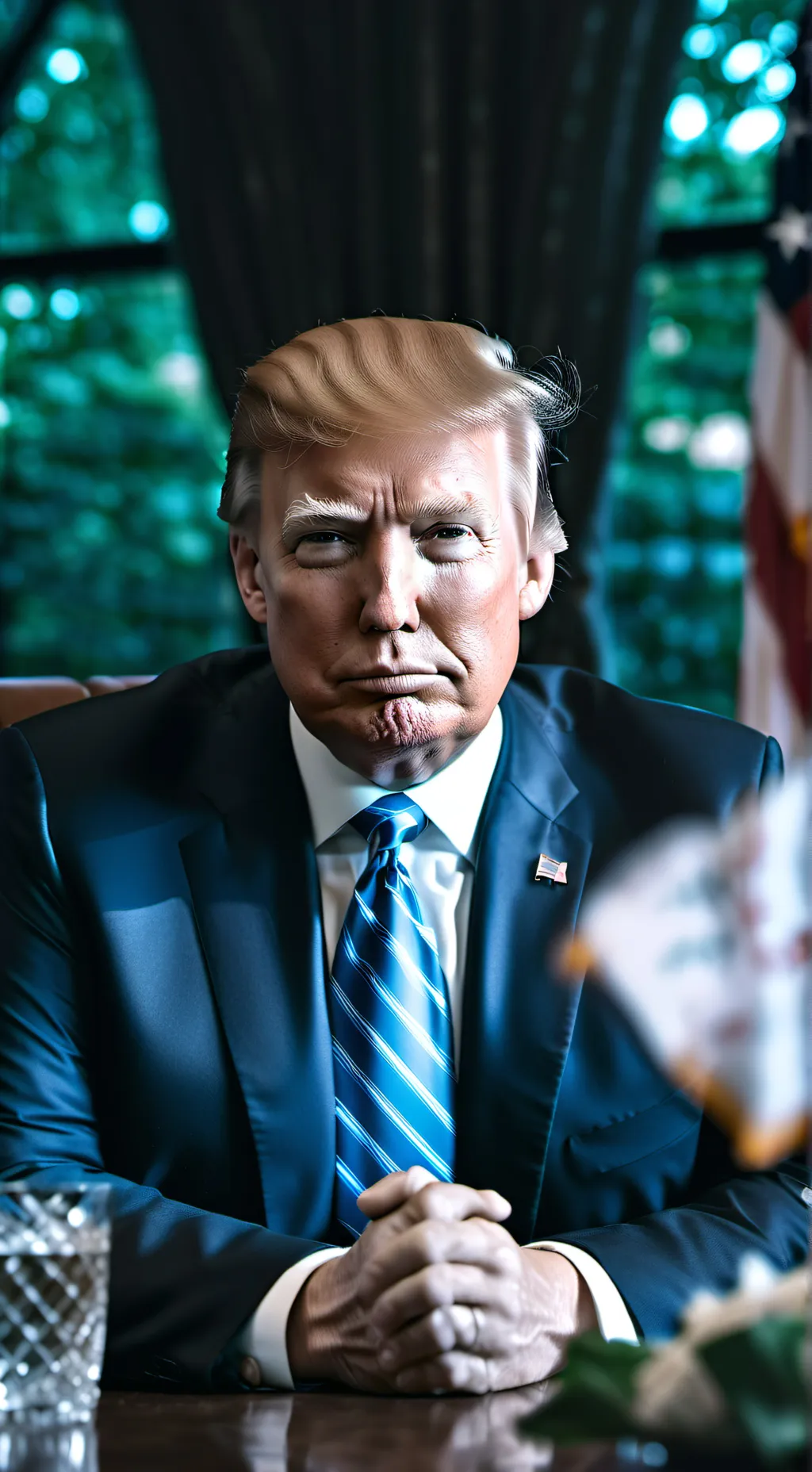 ai character: Donald Trump background