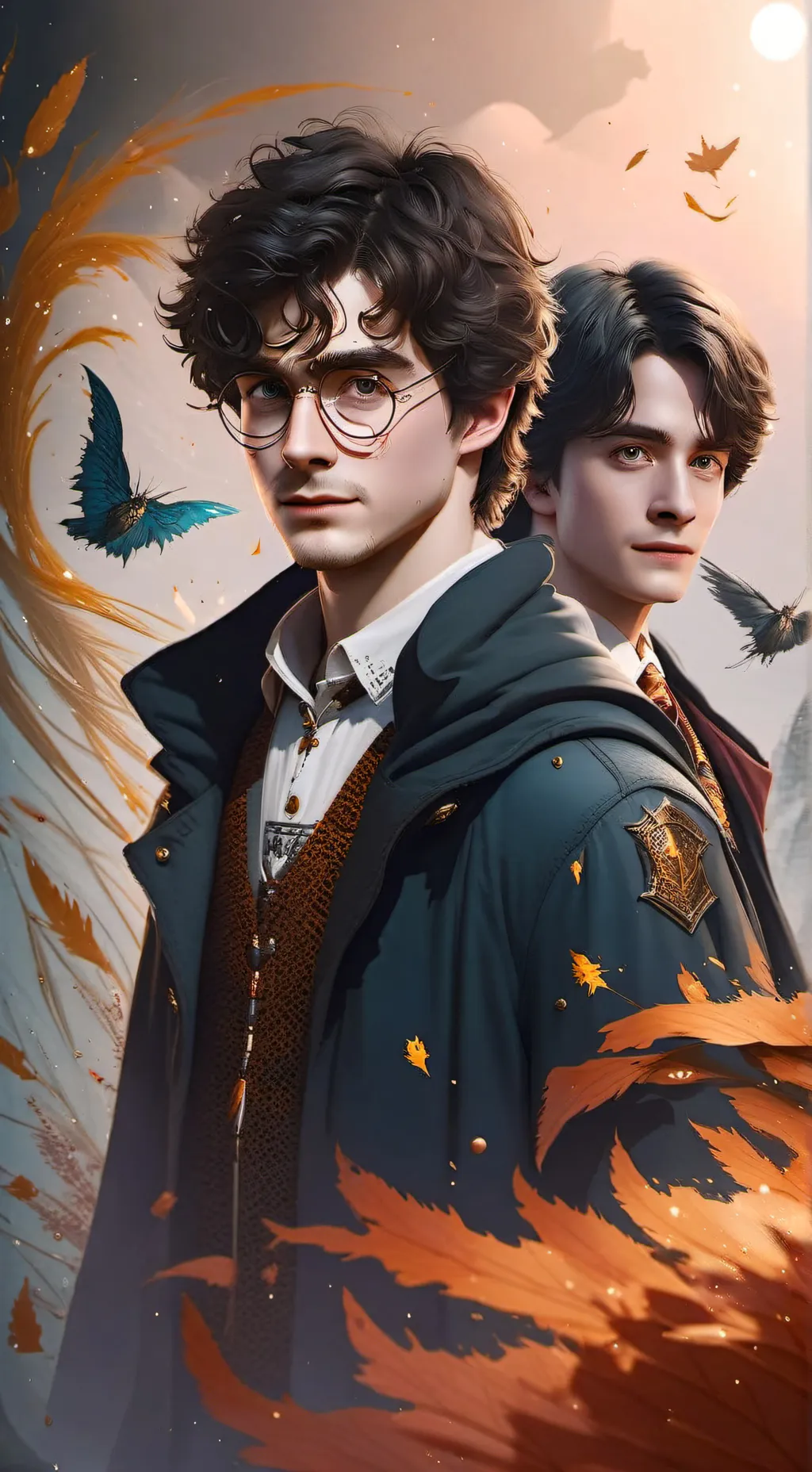 ai character: HP Plotwist background