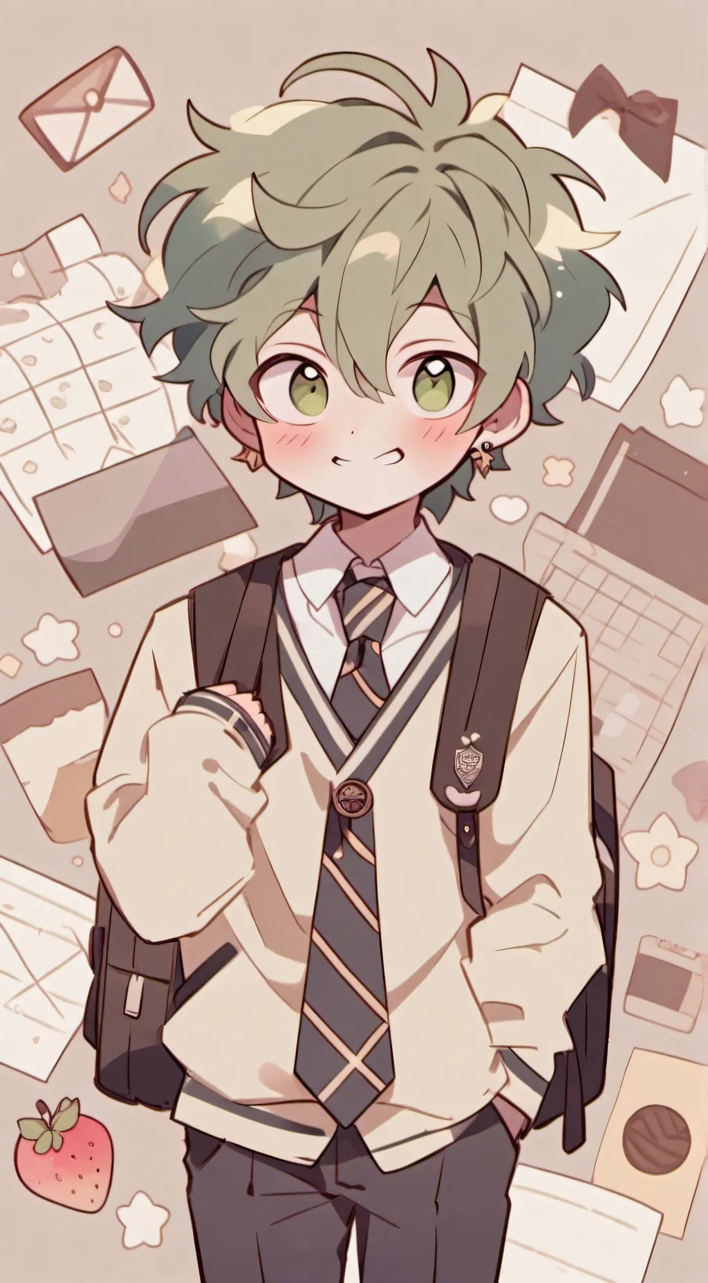 ai character: Eli Harkema background