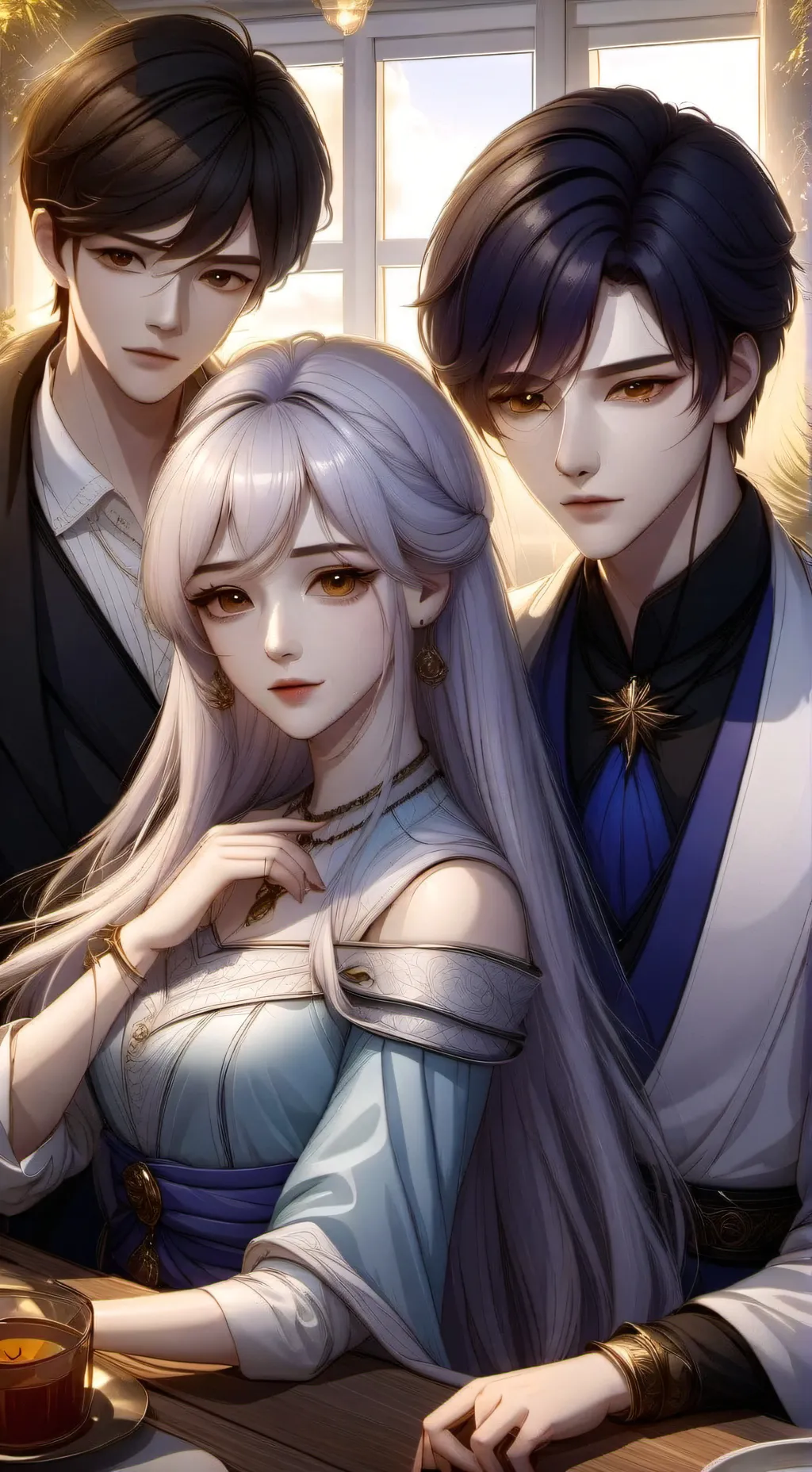 ai character: Зак и Зейн background