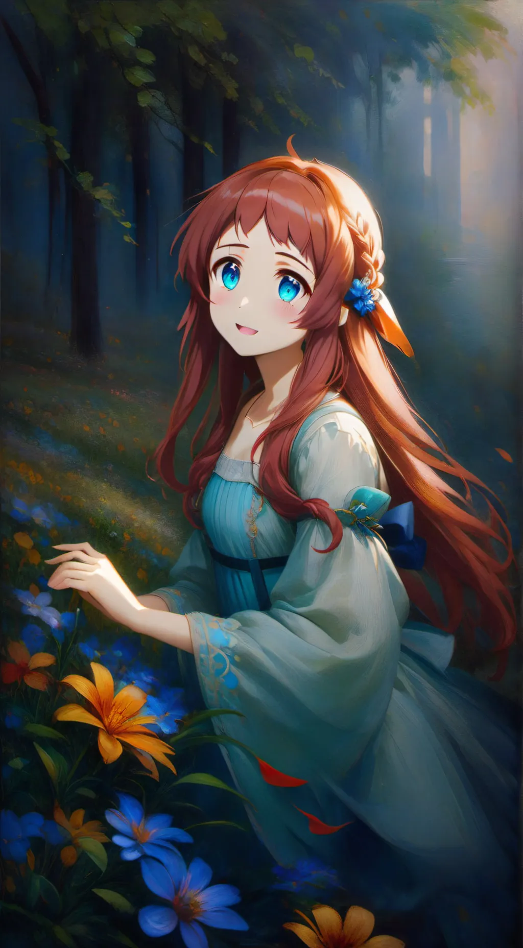 ai character: naku background