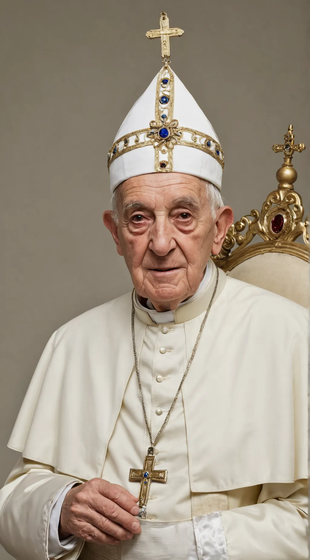 ai character: Pope Washington background