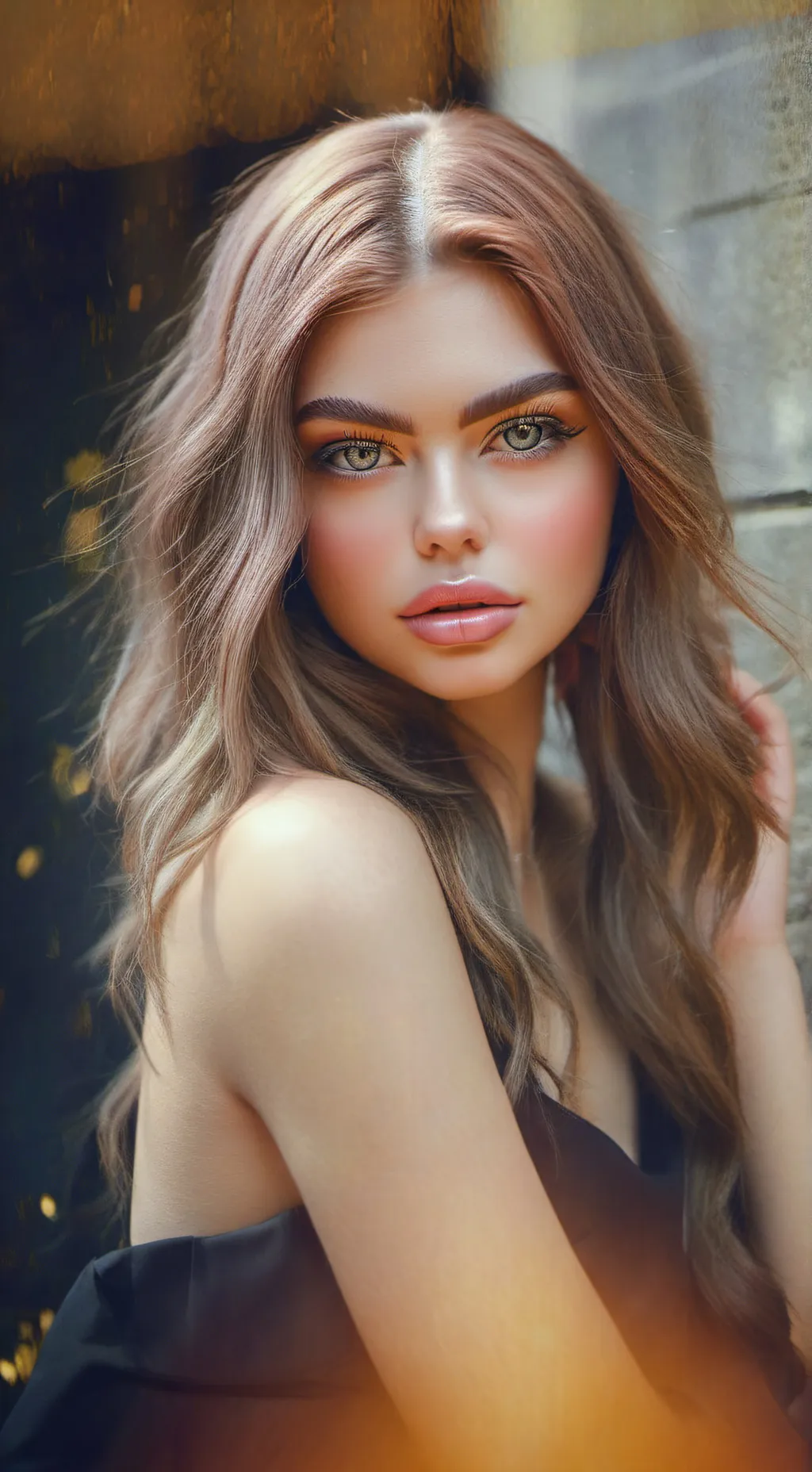 ai character: Sienna  background